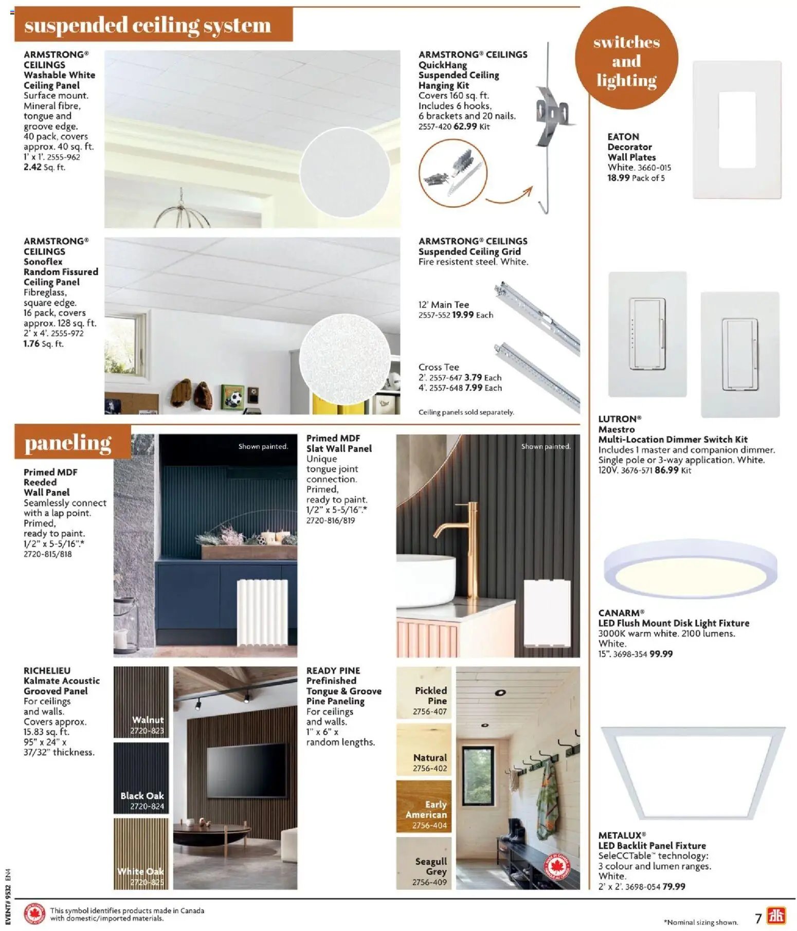 Home Hardware flyer - Building guide