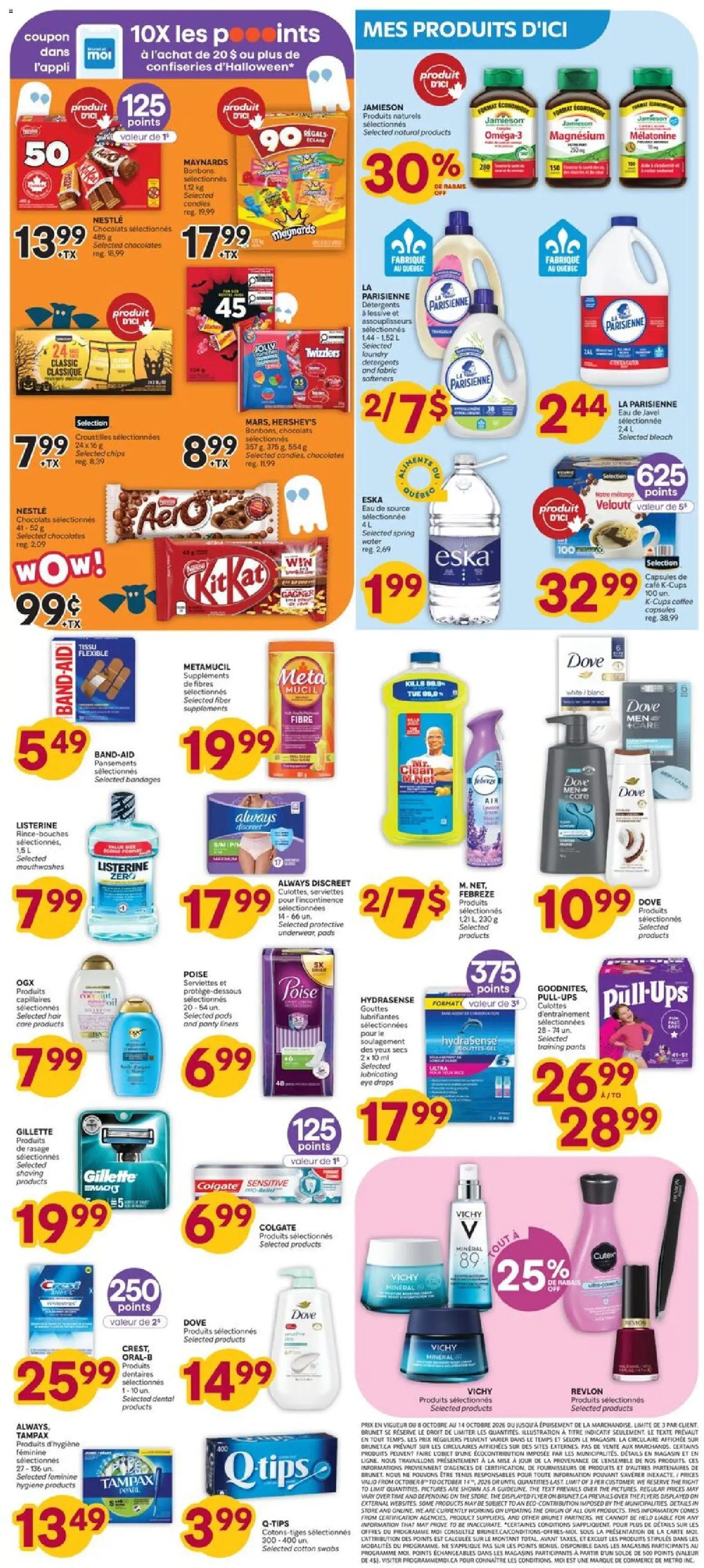 Brunet weekly flyer / circulaire