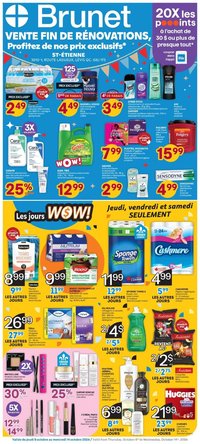 Brunet weekly flyer / circulaire