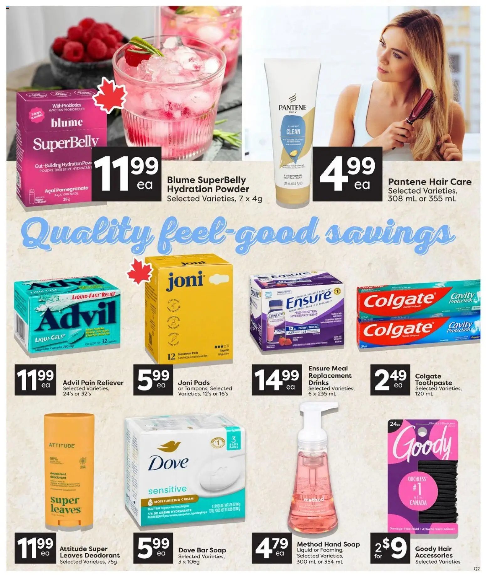 Quality Foods weekly flyer / circulaire