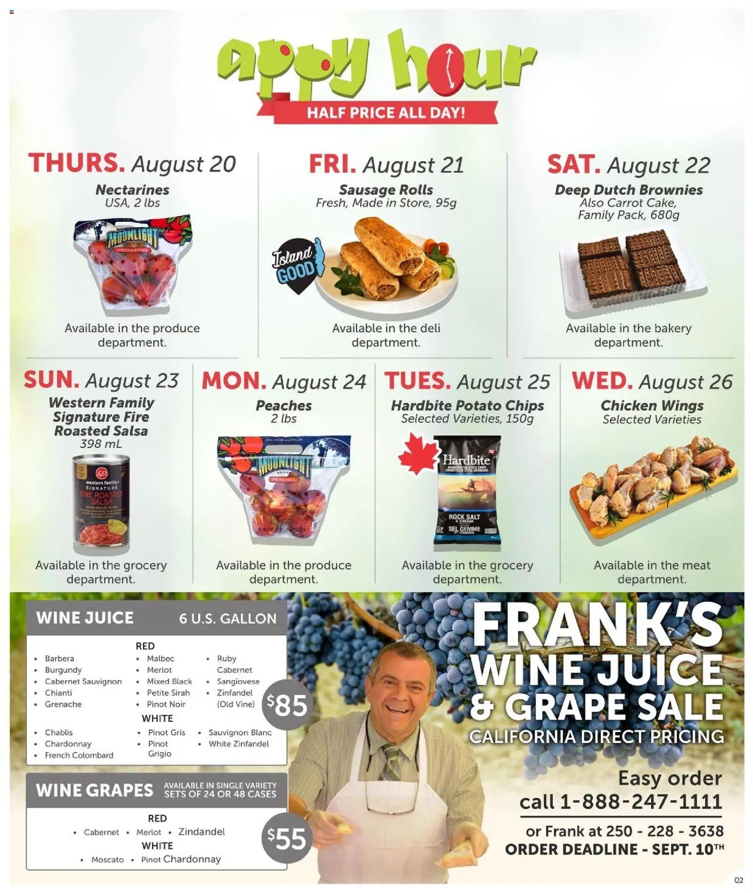 Quality Foods weekly flyer / circulaire