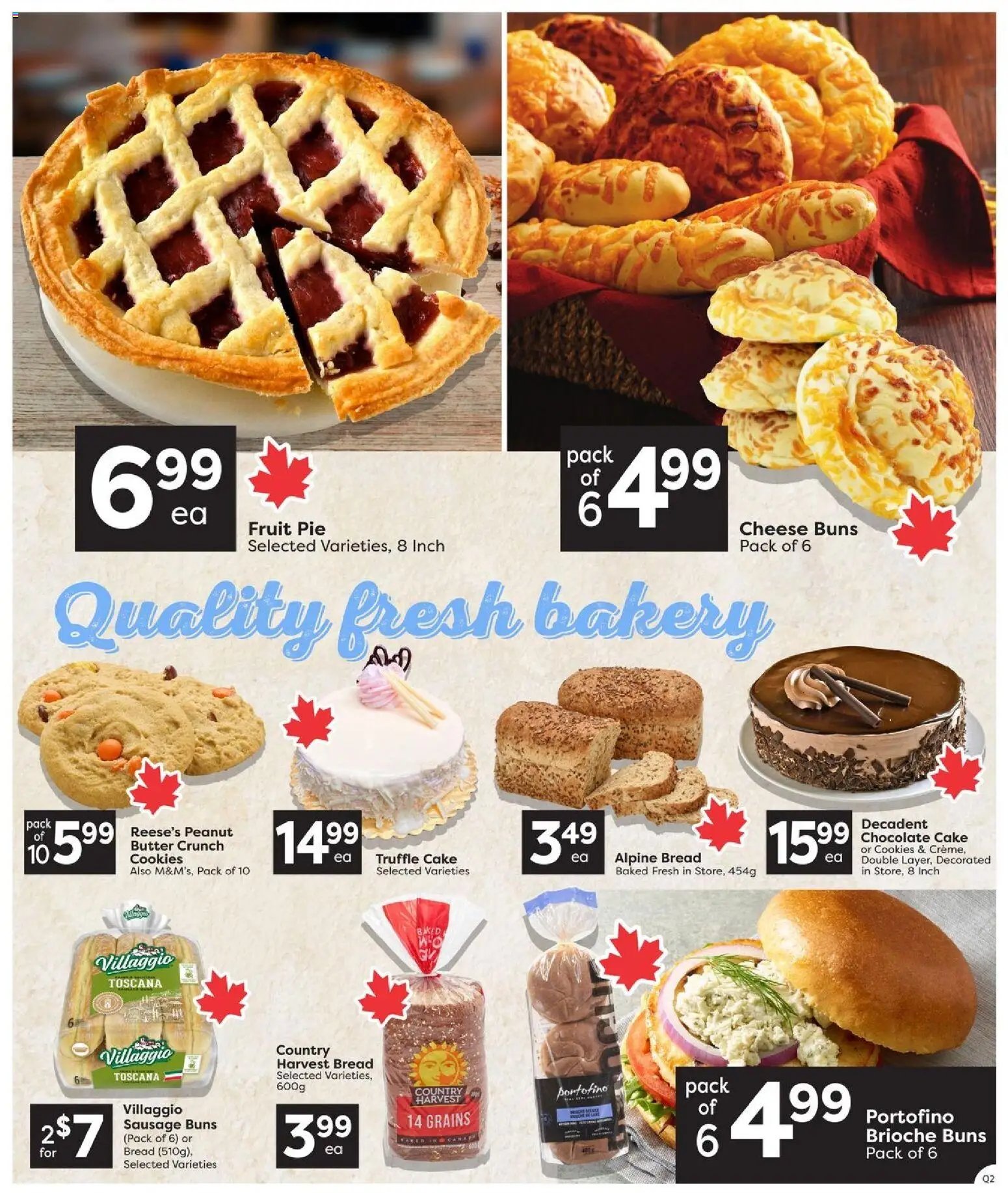 Quality Foods weekly flyer / circulaire
