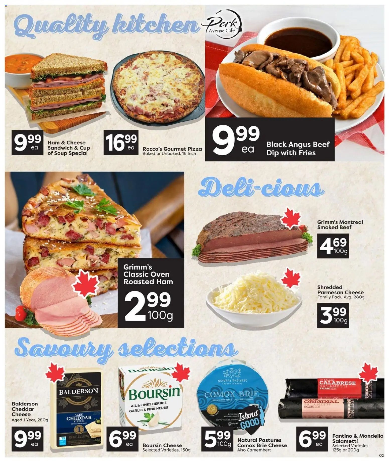 Quality Foods weekly flyer / circulaire