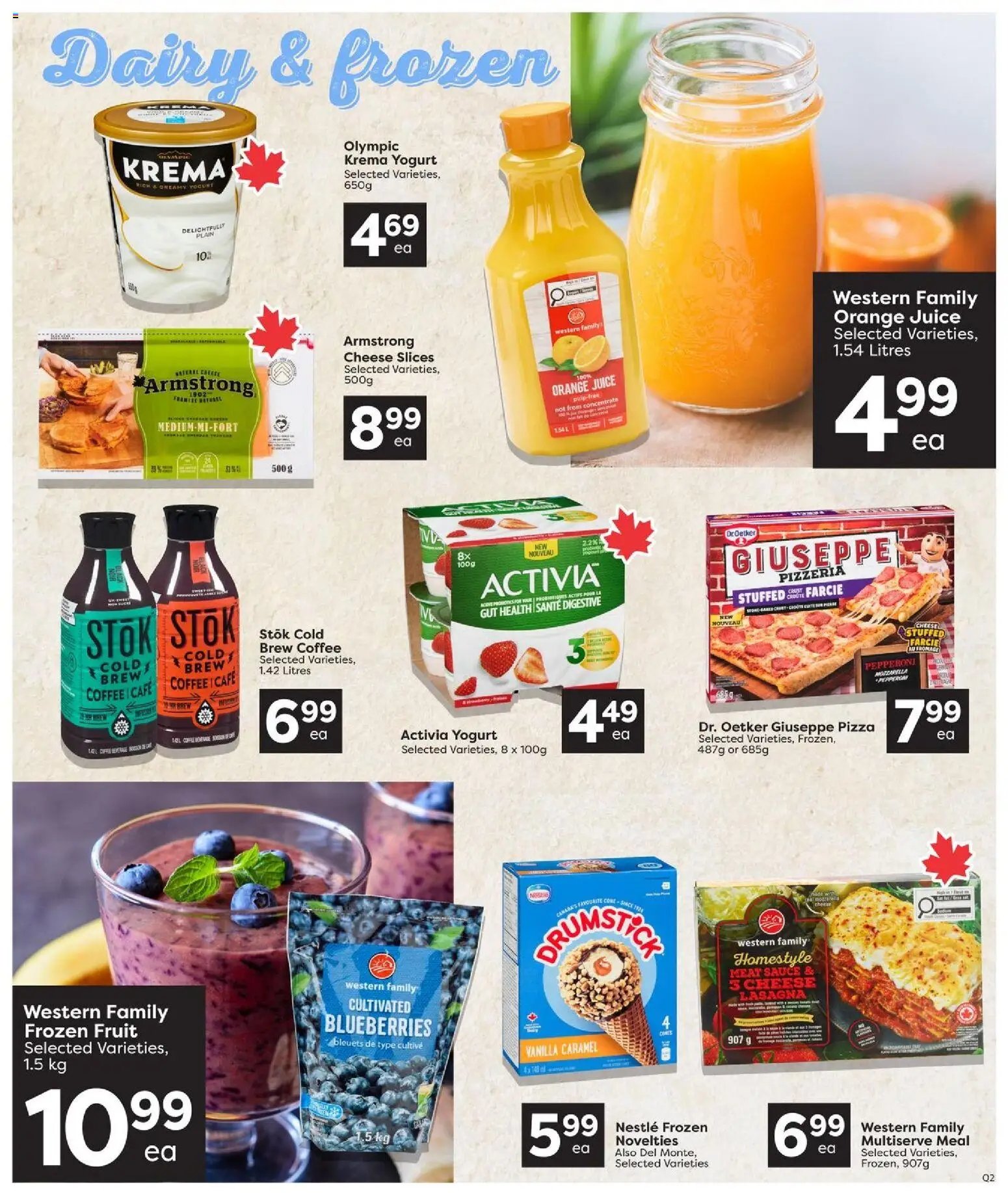 Quality Foods weekly flyer / circulaire