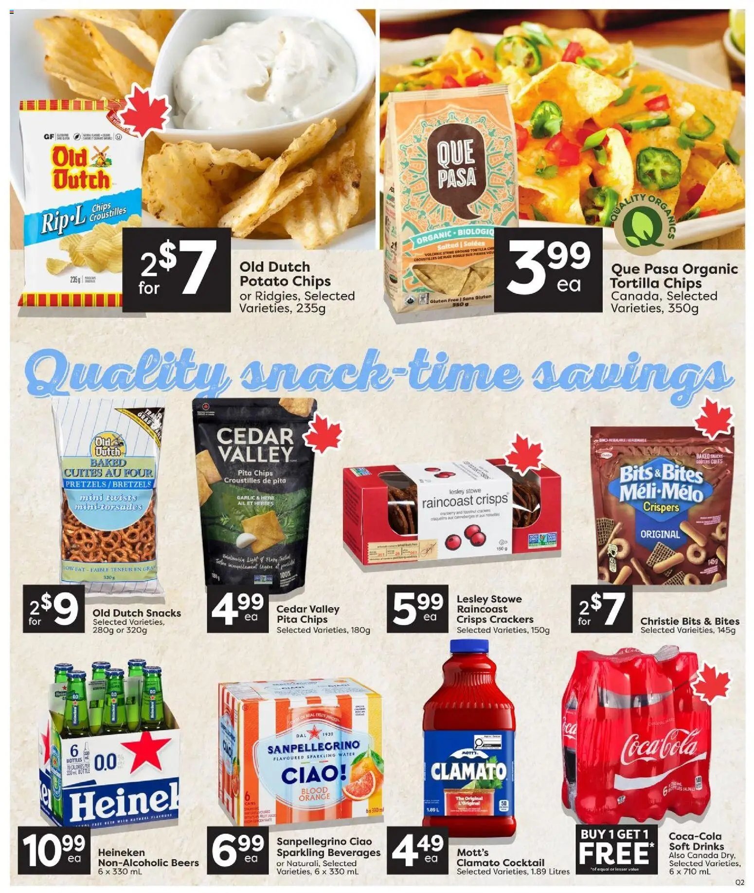 Quality Foods weekly flyer / circulaire