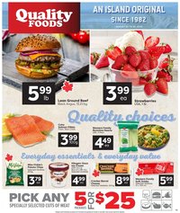 Quality Foods weekly flyer / circulaire