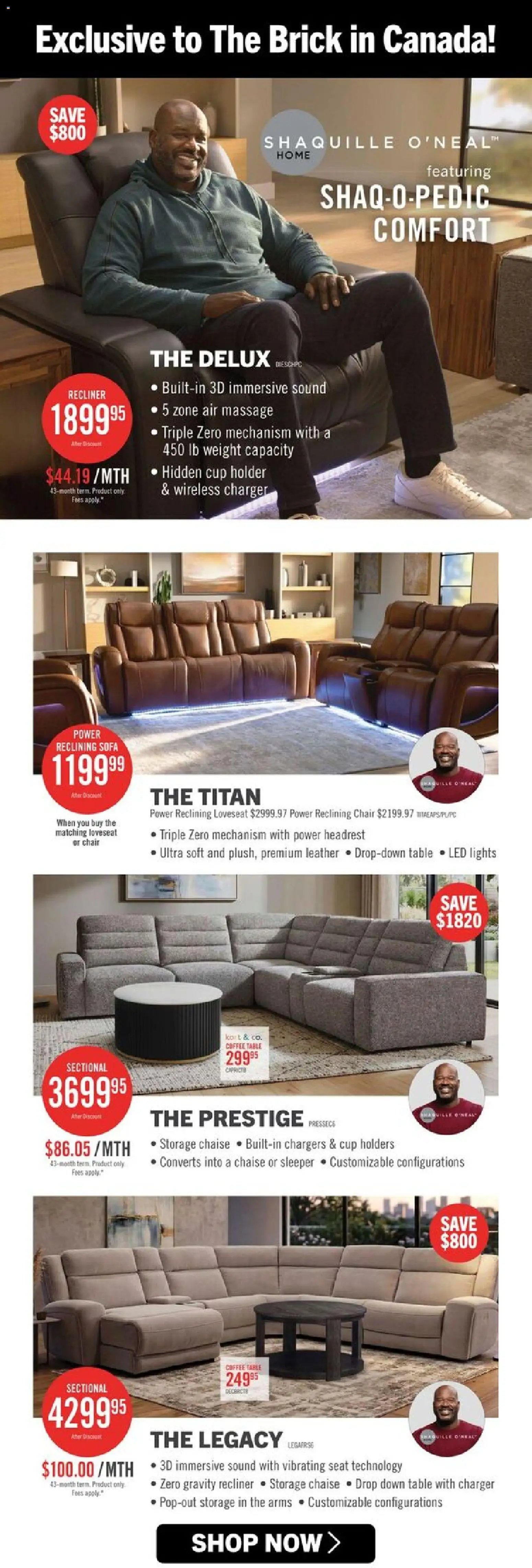 The Brick weekly flyer / circulaire