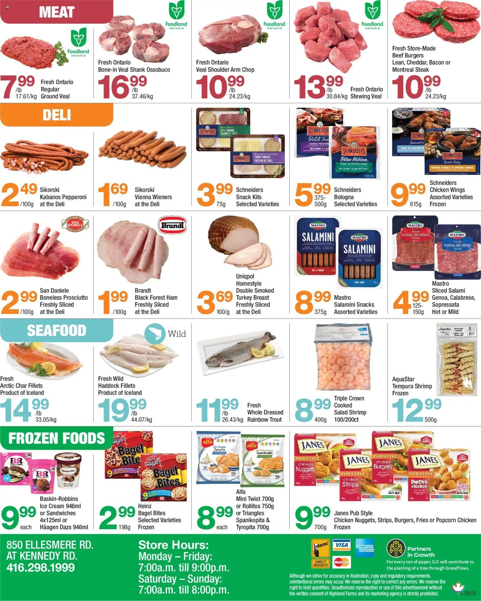 Highland Farms weekly flyer / circulaire