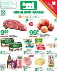 Highland Farms weekly flyer / circulaire