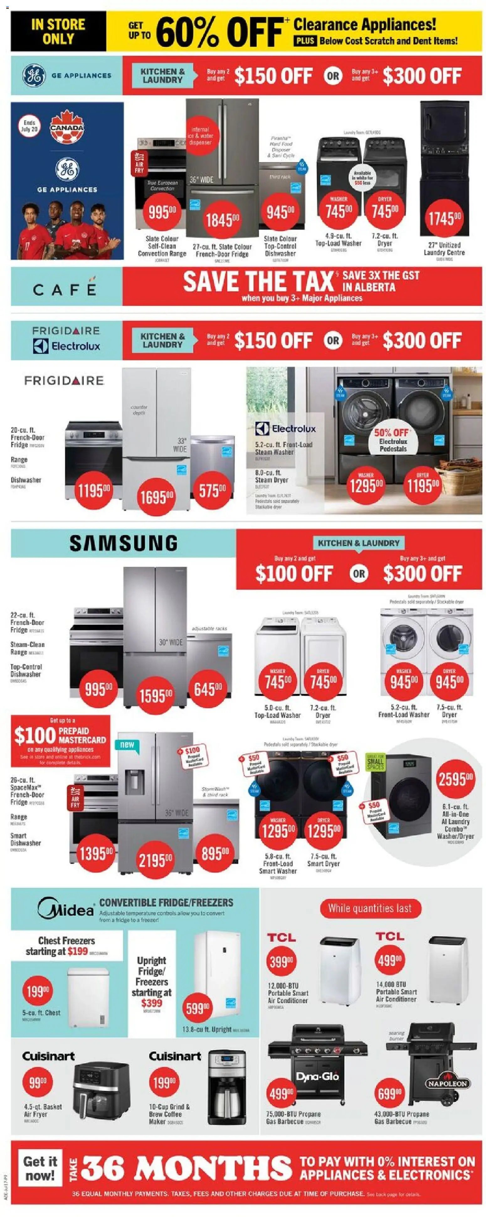 The Brick weekly flyer / circulaire