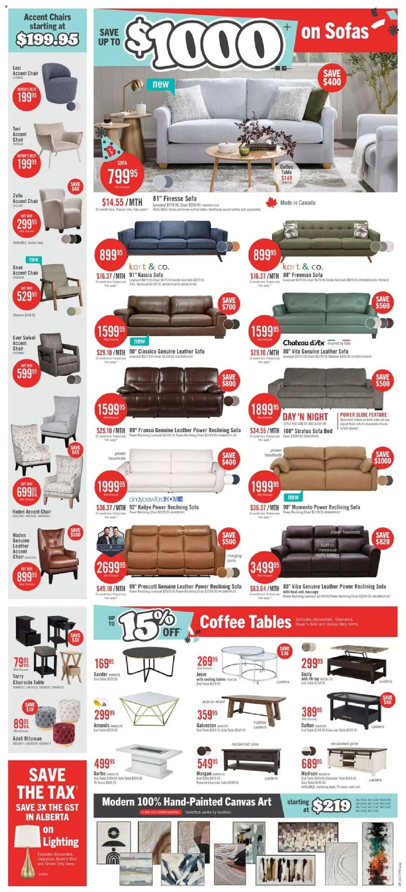 The Brick weekly flyer / circulaire