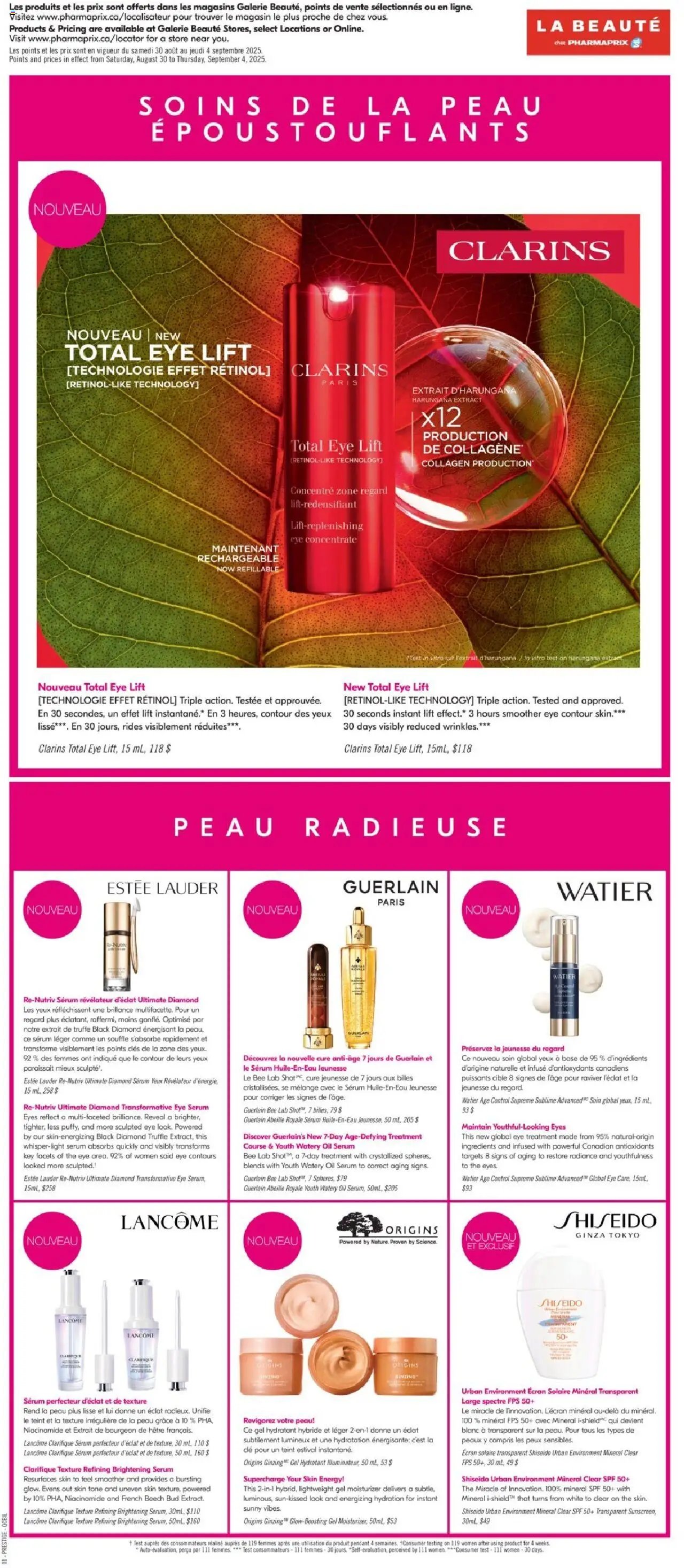 Pharmaprix weekly flyer / circulaire