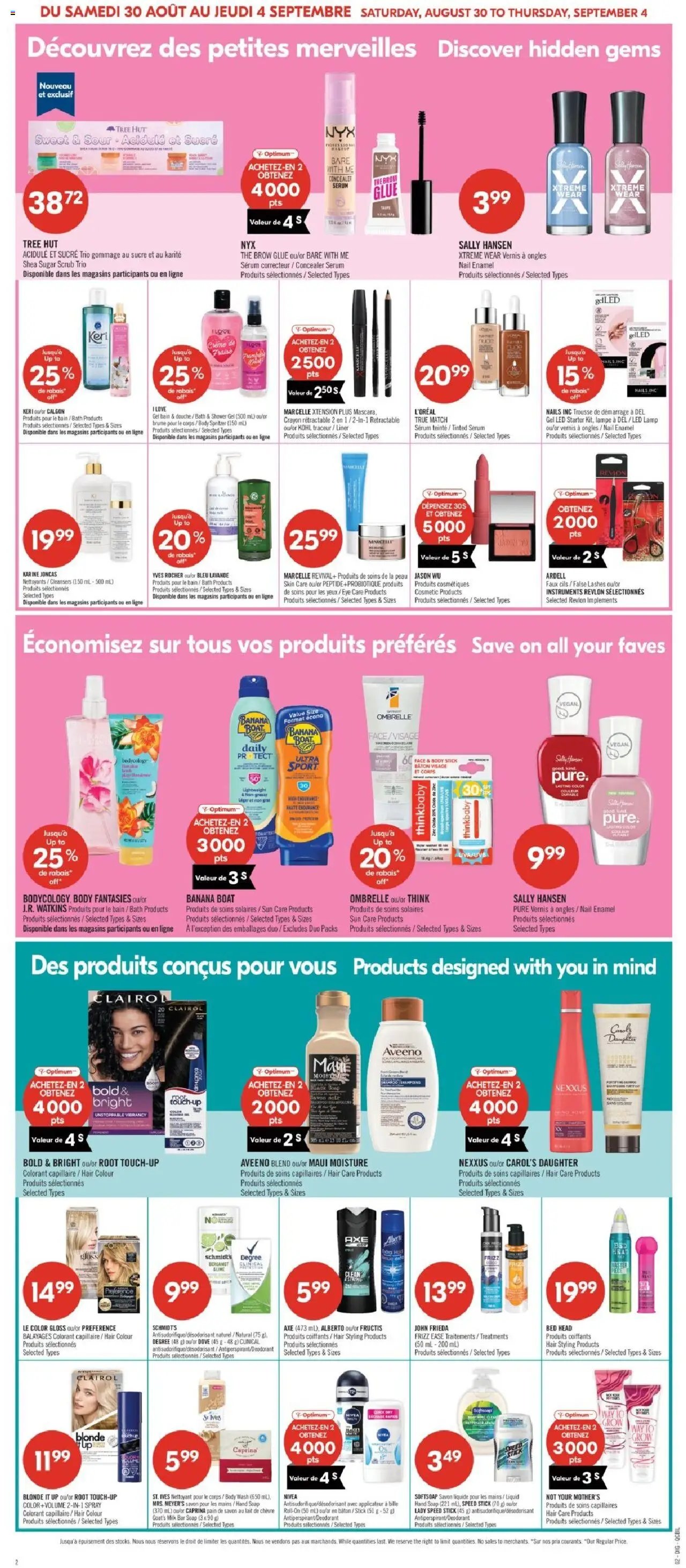 Pharmaprix weekly flyer / circulaire