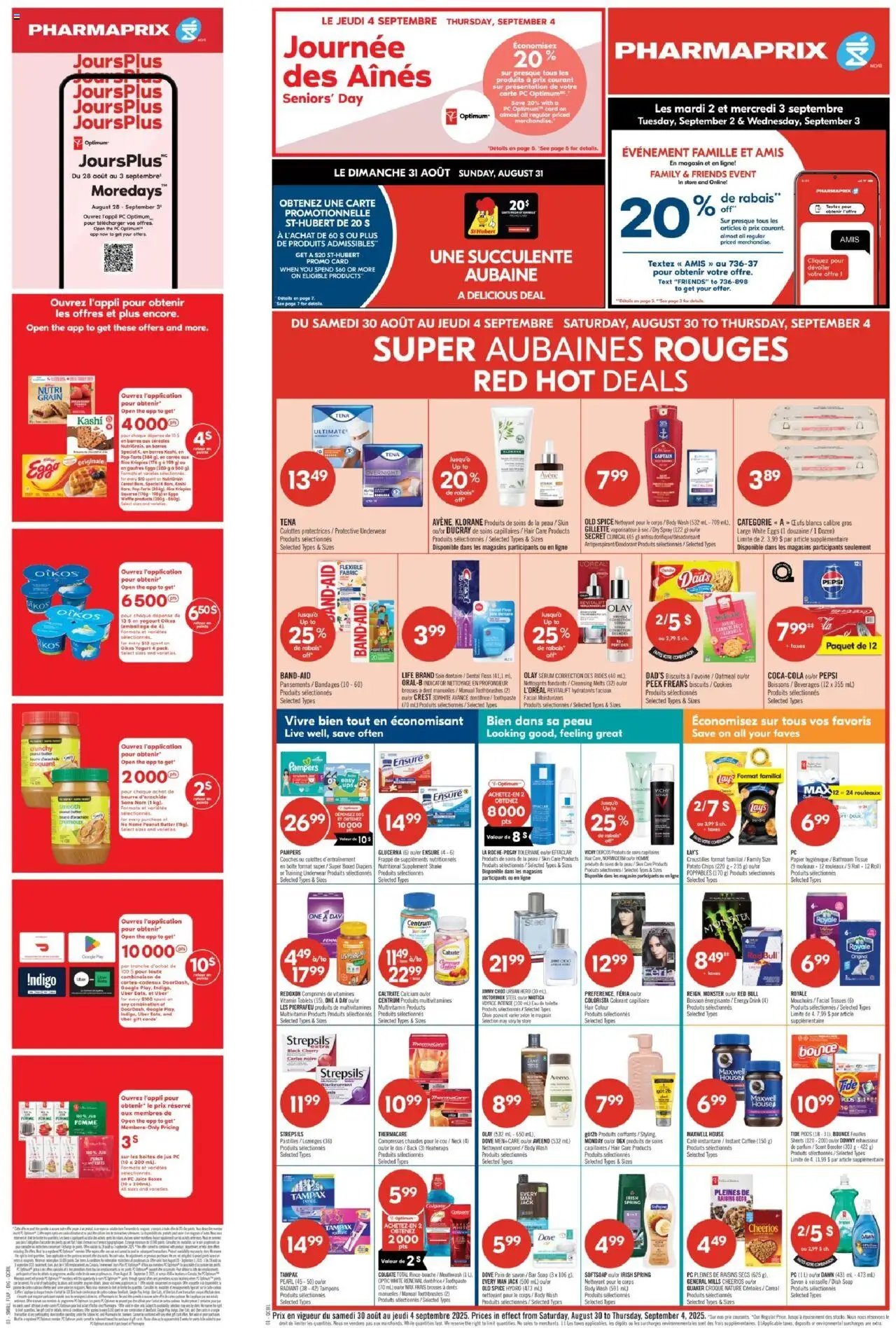 Pharmaprix weekly flyer / circulaire