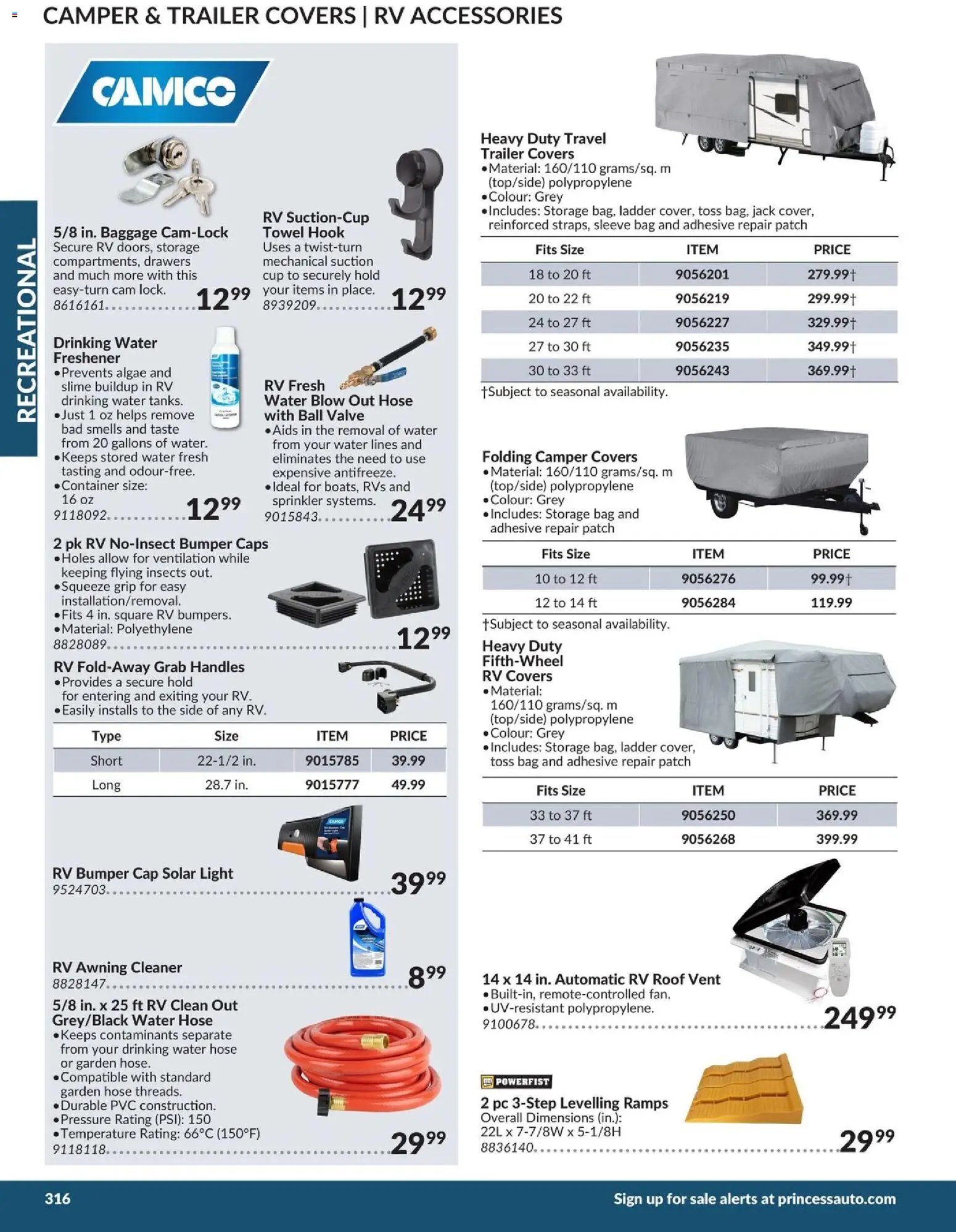 Princess Auto catalog - Recreational (2026-04-21 - 2027-04-21) | 5