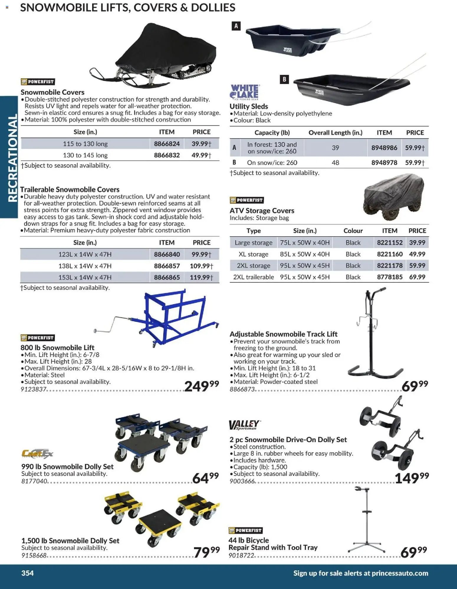 Princess Auto catalog - Recreational (2026-04-21 - 2027-04-21) | 45