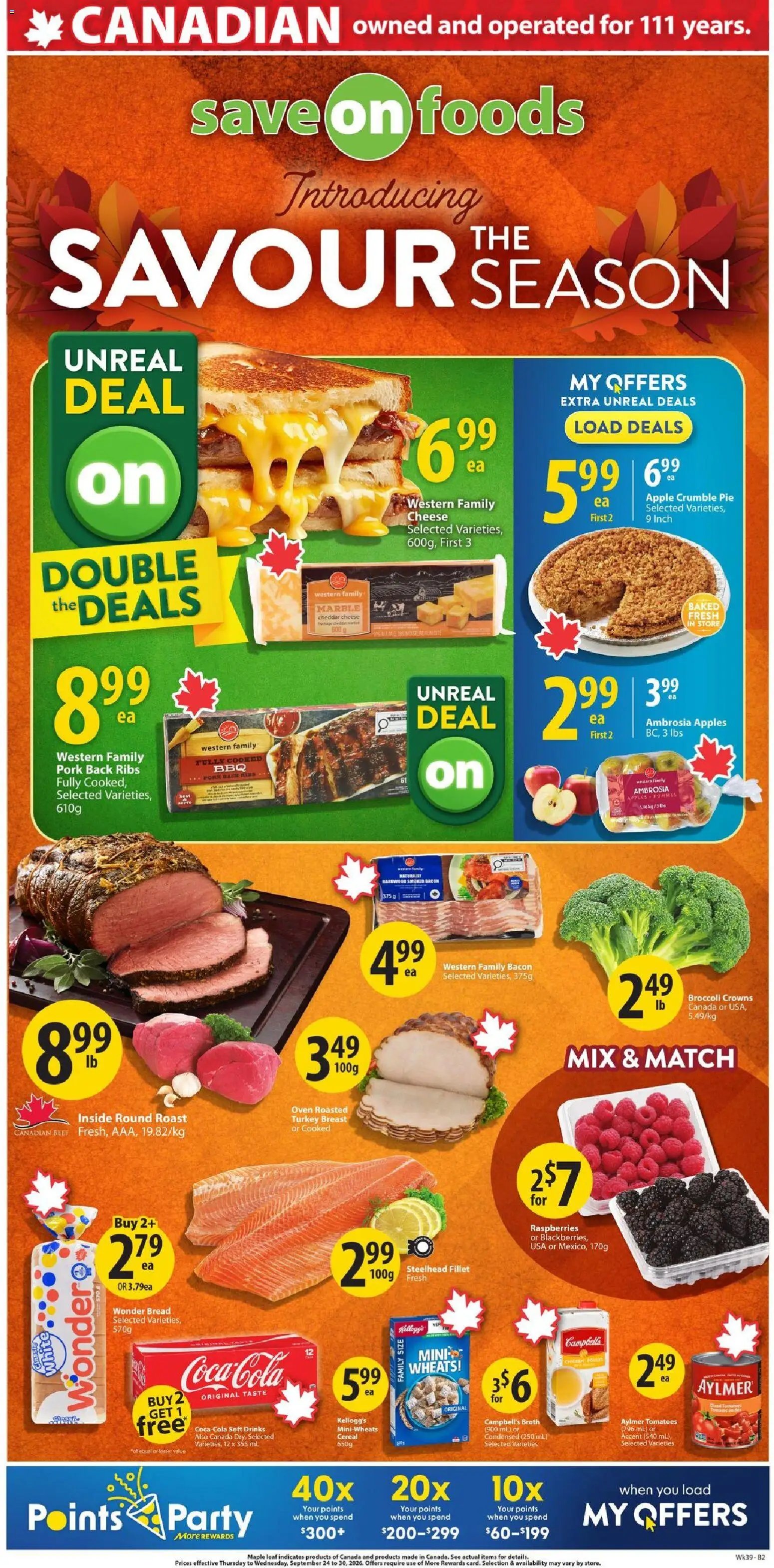 Save on foods weekly flyer / circulaire