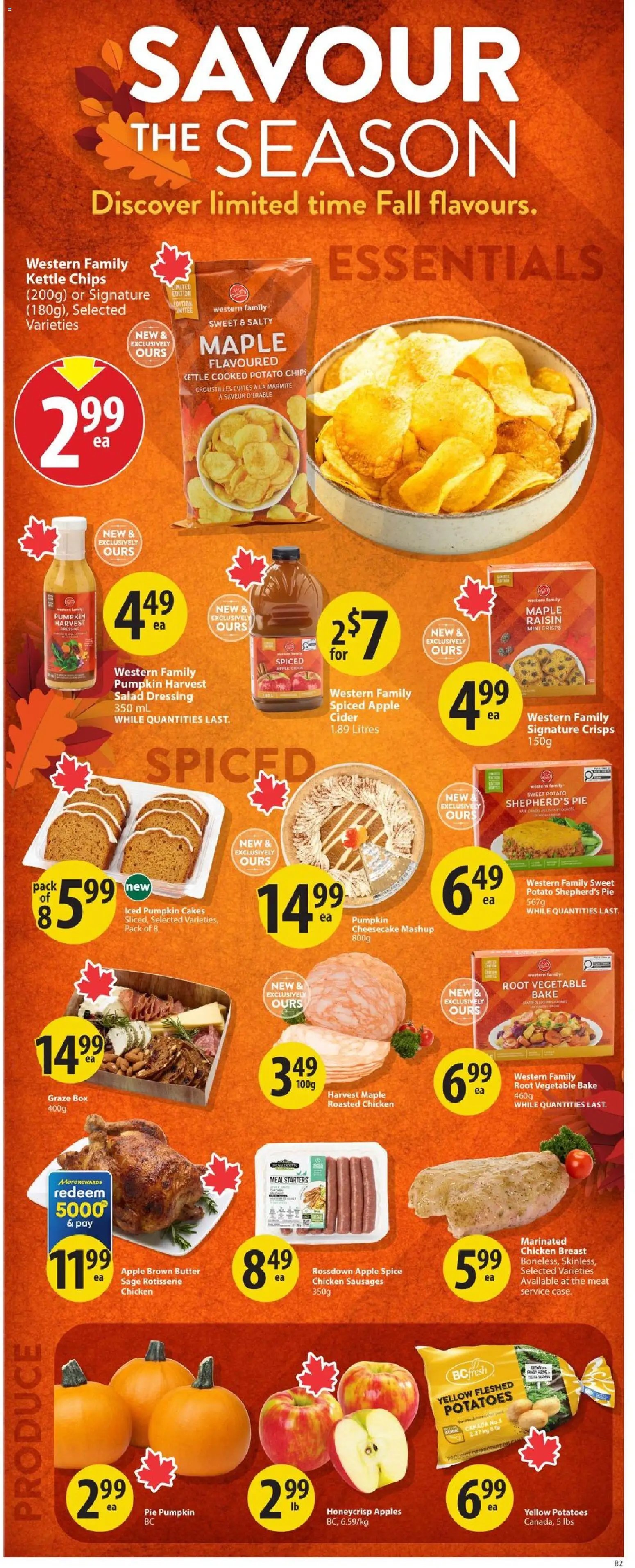 Save on foods weekly flyer / circulaire