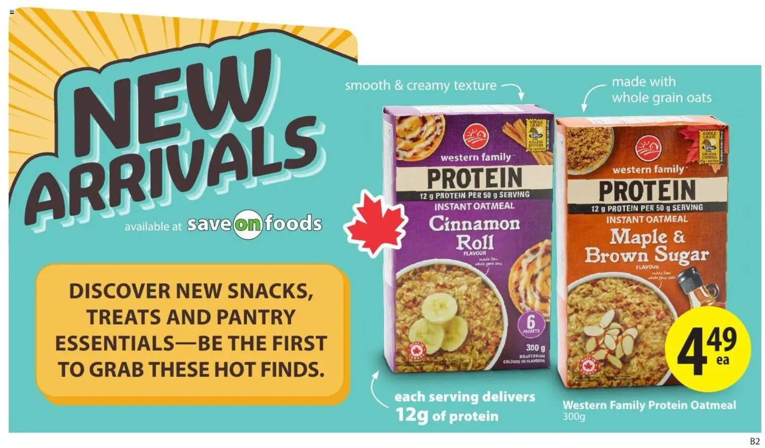Save on foods weekly flyer / circulaire