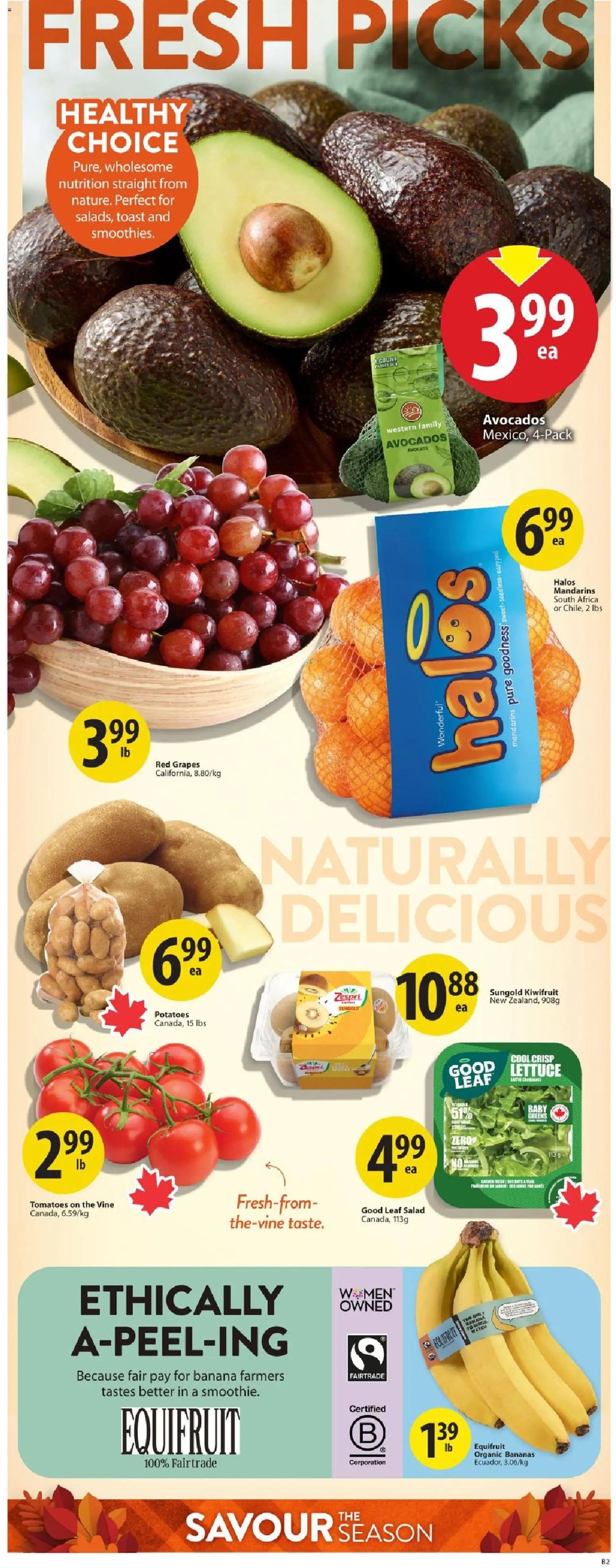 Save on foods weekly flyer / circulaire