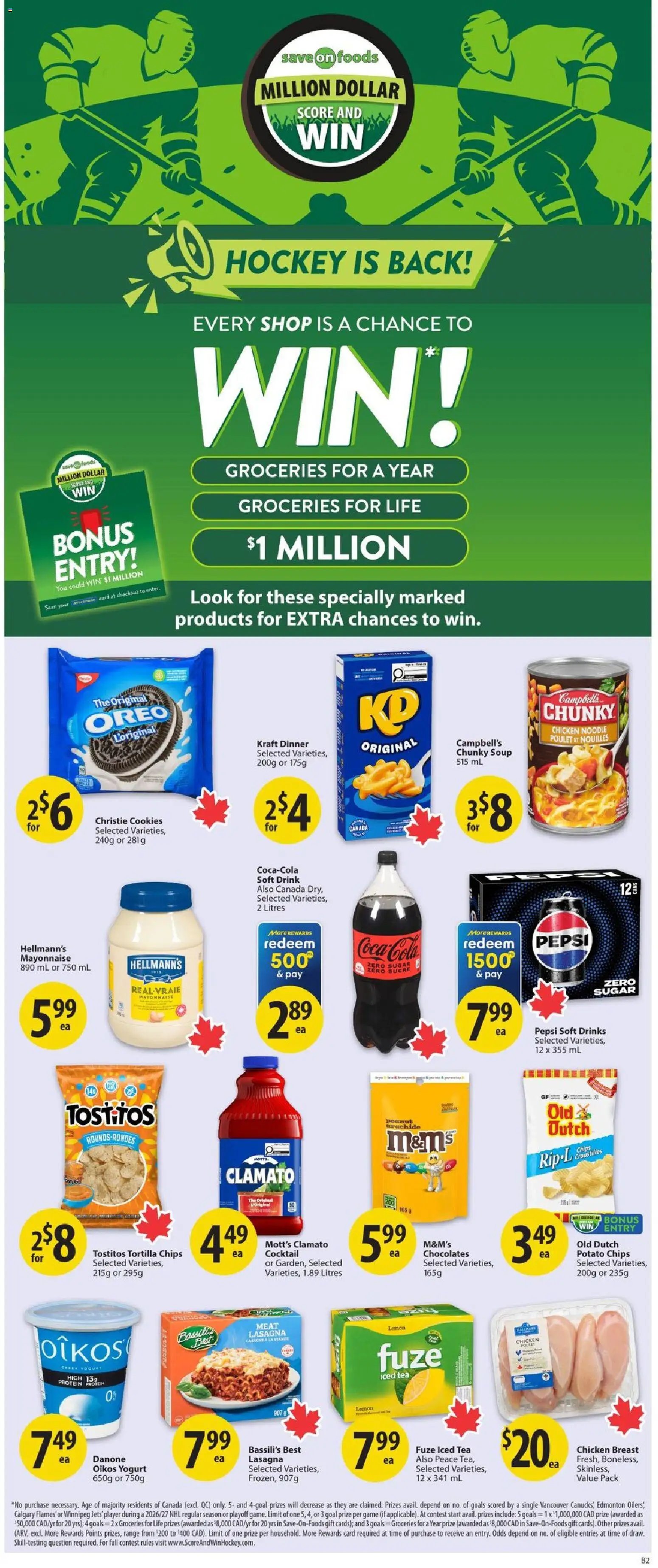 Save on foods weekly flyer / circulaire