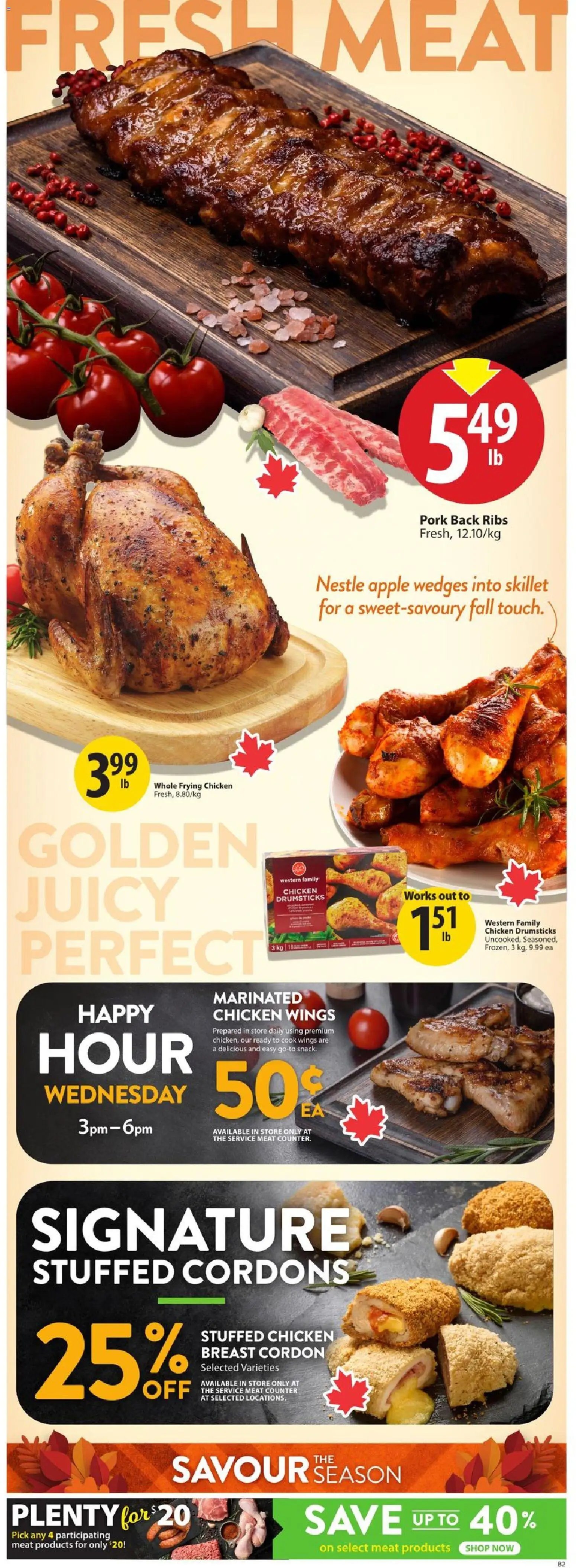 Save on foods weekly flyer / circulaire