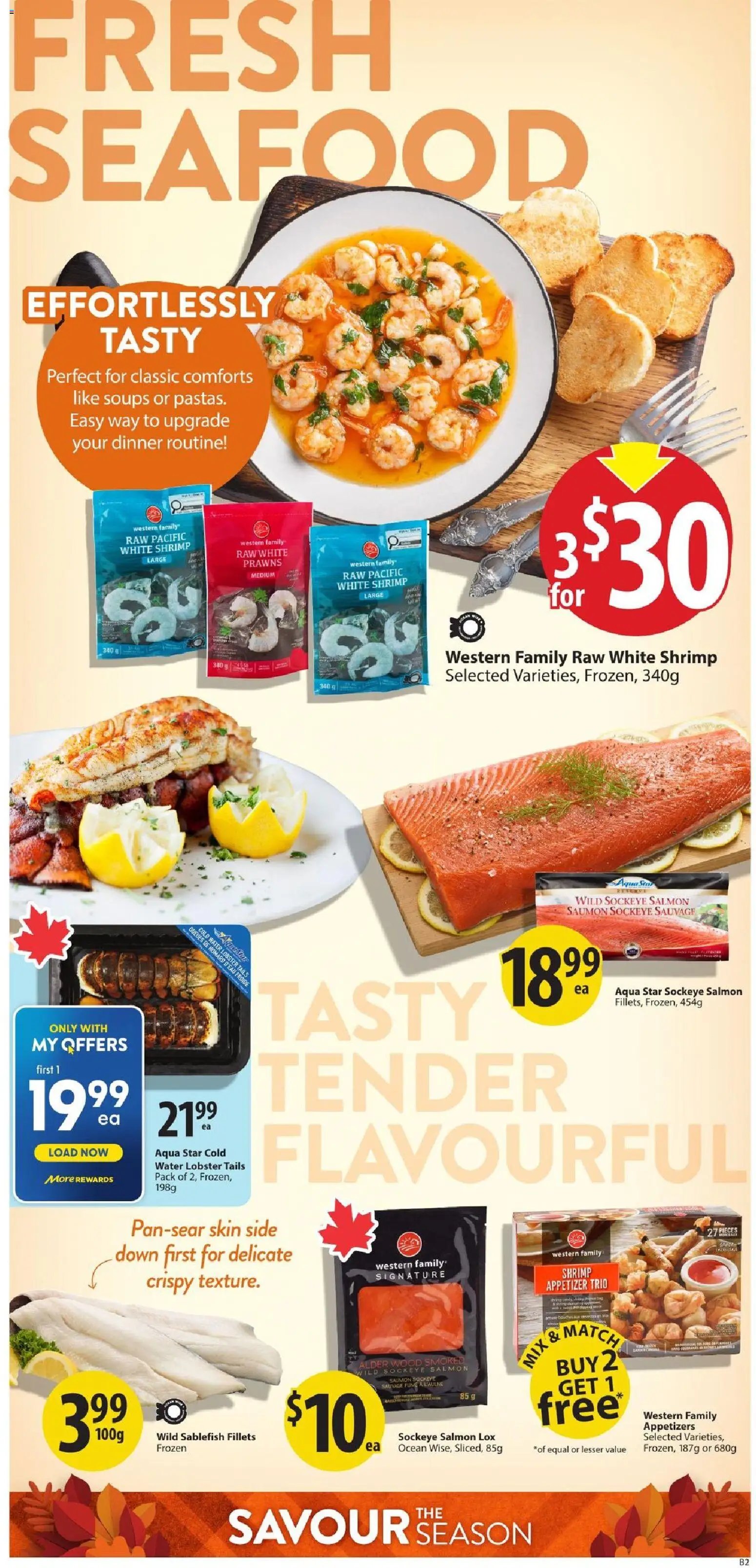 Save on foods weekly flyer / circulaire