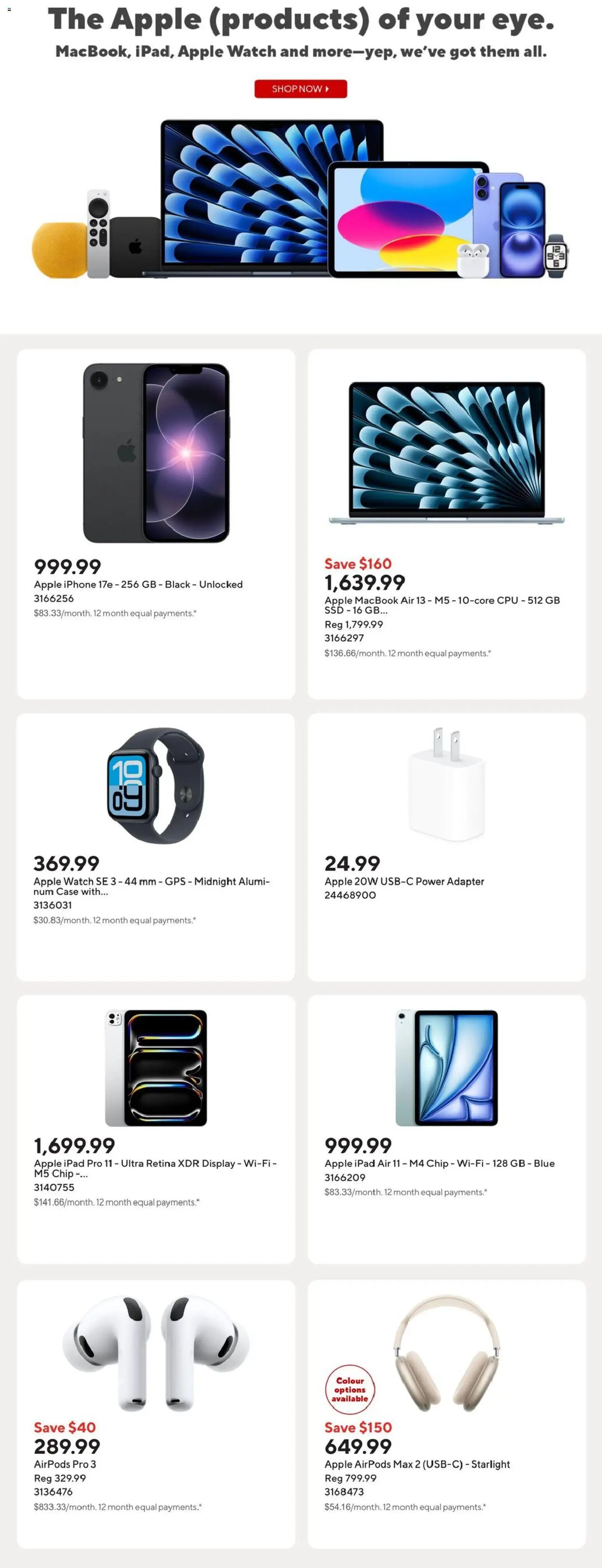 Staples weekly flyer / circulaire