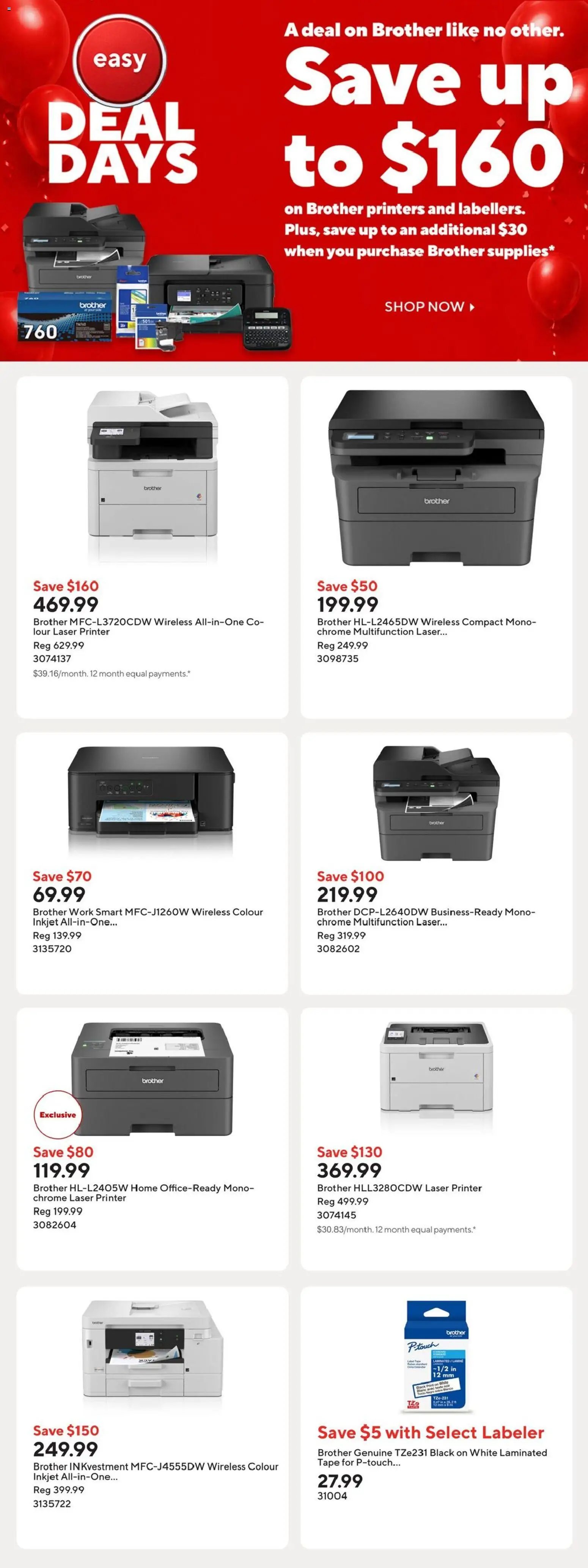 Staples weekly flyer / circulaire