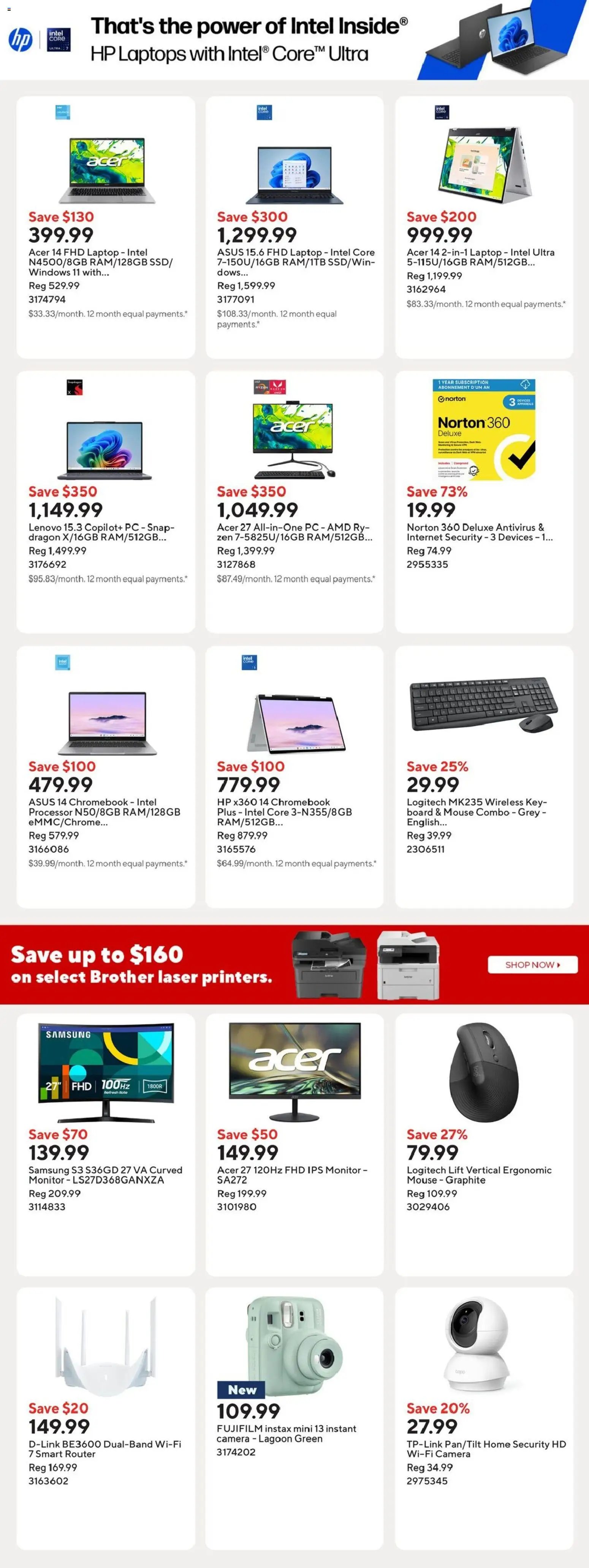 Staples weekly flyer / circulaire