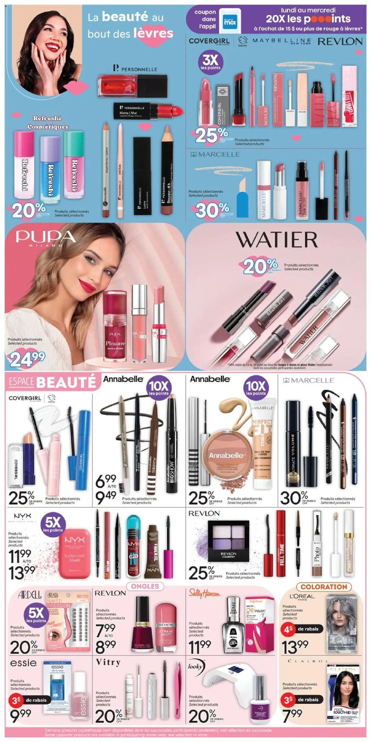 Brunet weekly flyer / circulaire