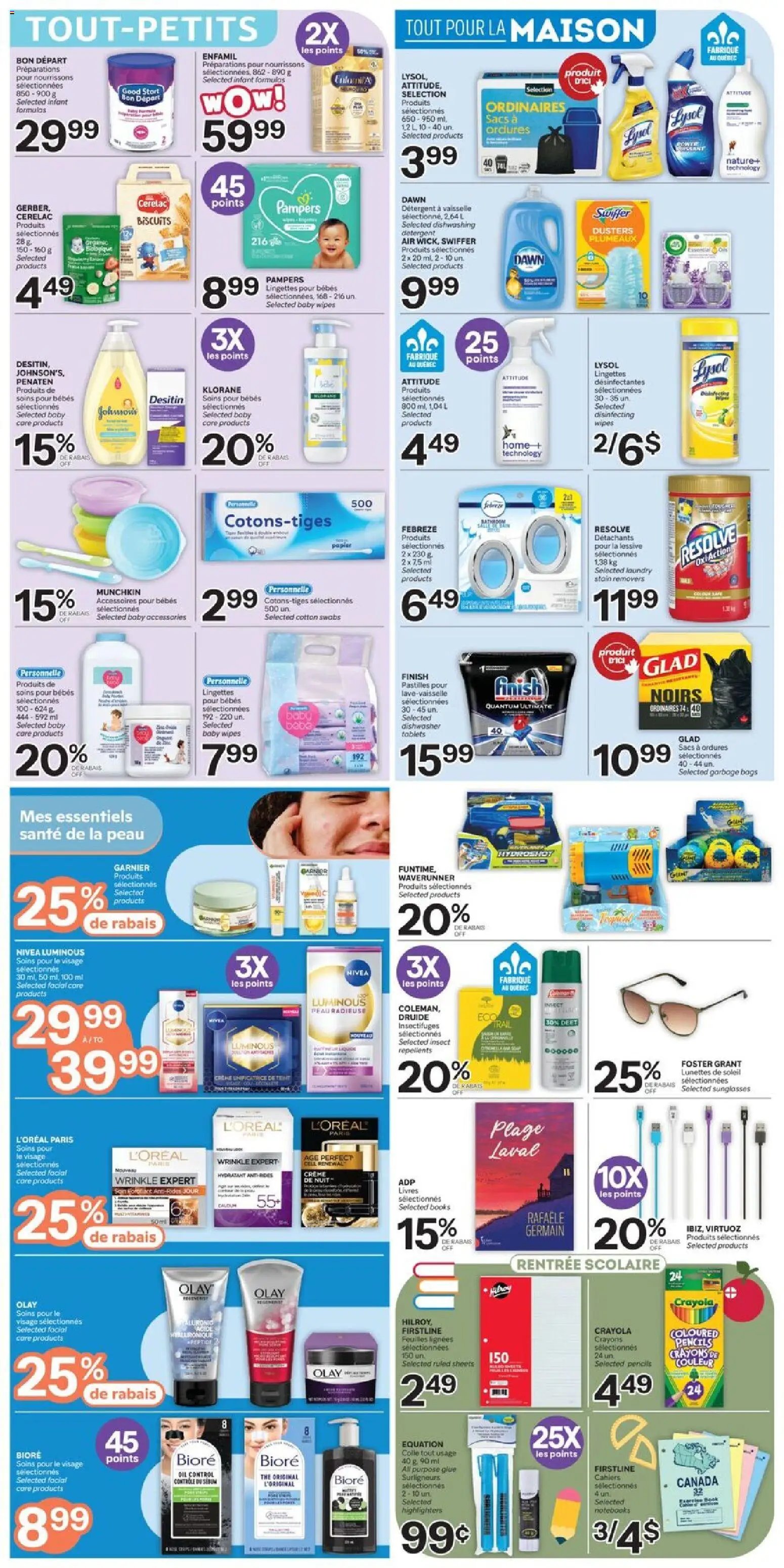 Brunet weekly flyer / circulaire