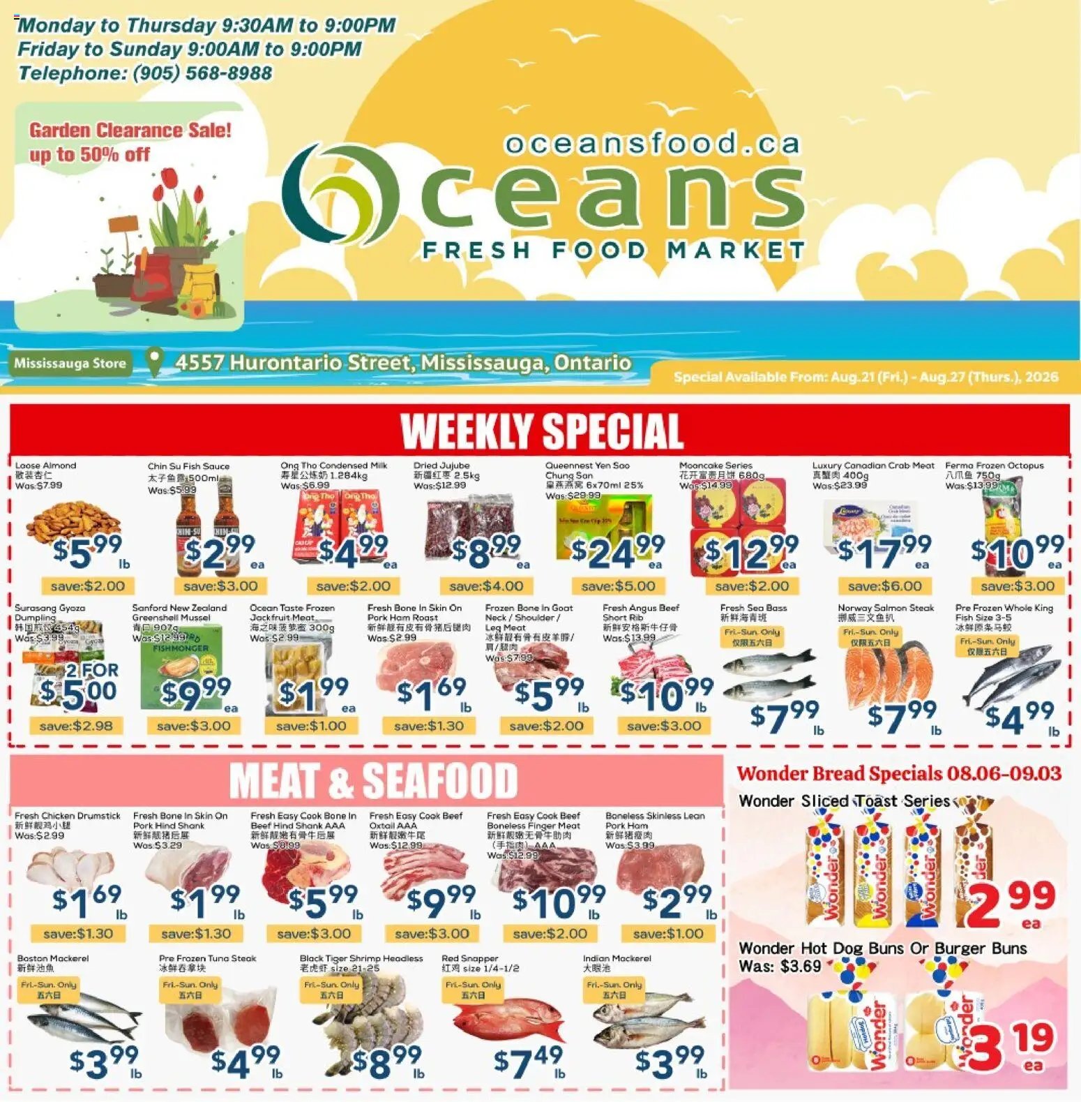 Oceans weekly flyer - Mississauga