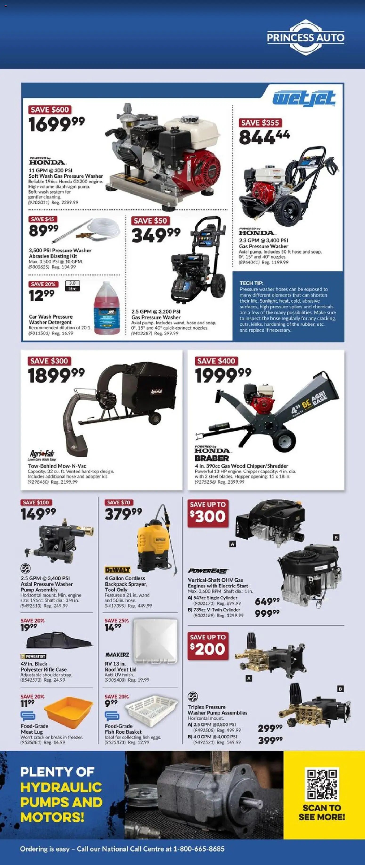 Princess Auto flyer
