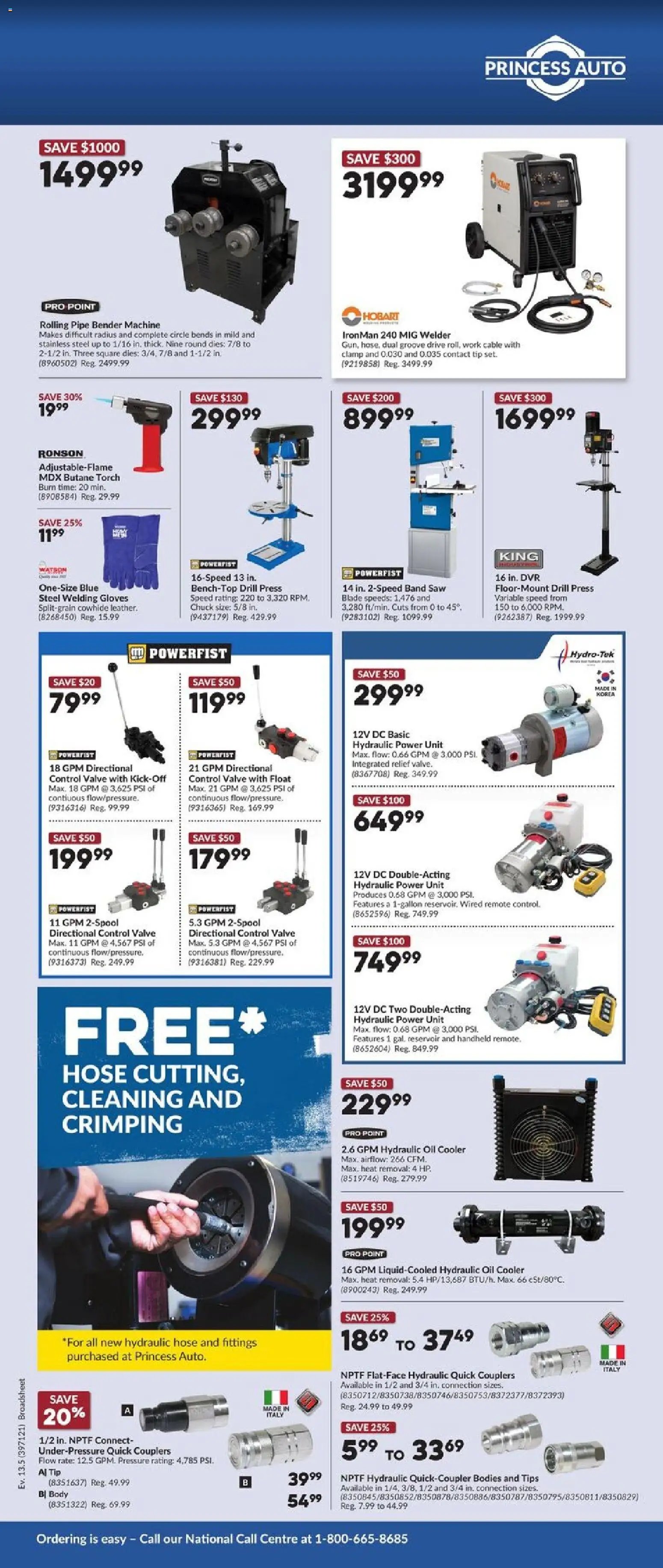 Princess Auto flyer