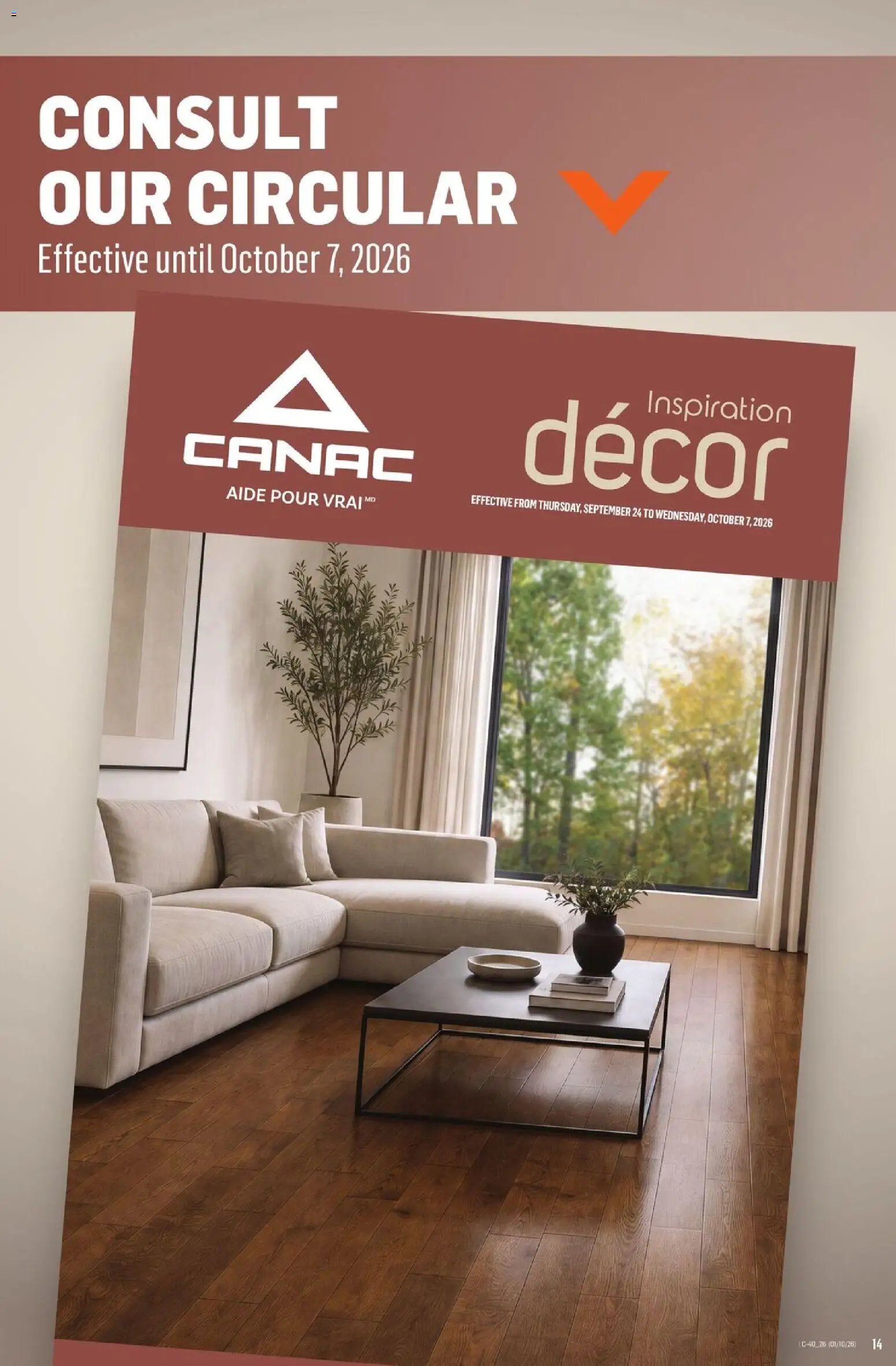 Canac weekly flyer