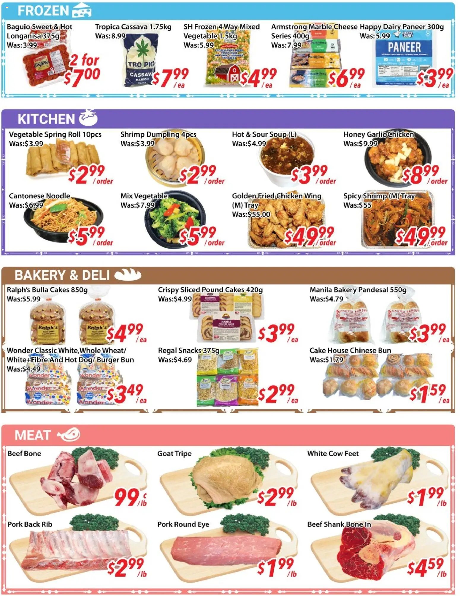 Ample Food Market weekly flyer / circulaire