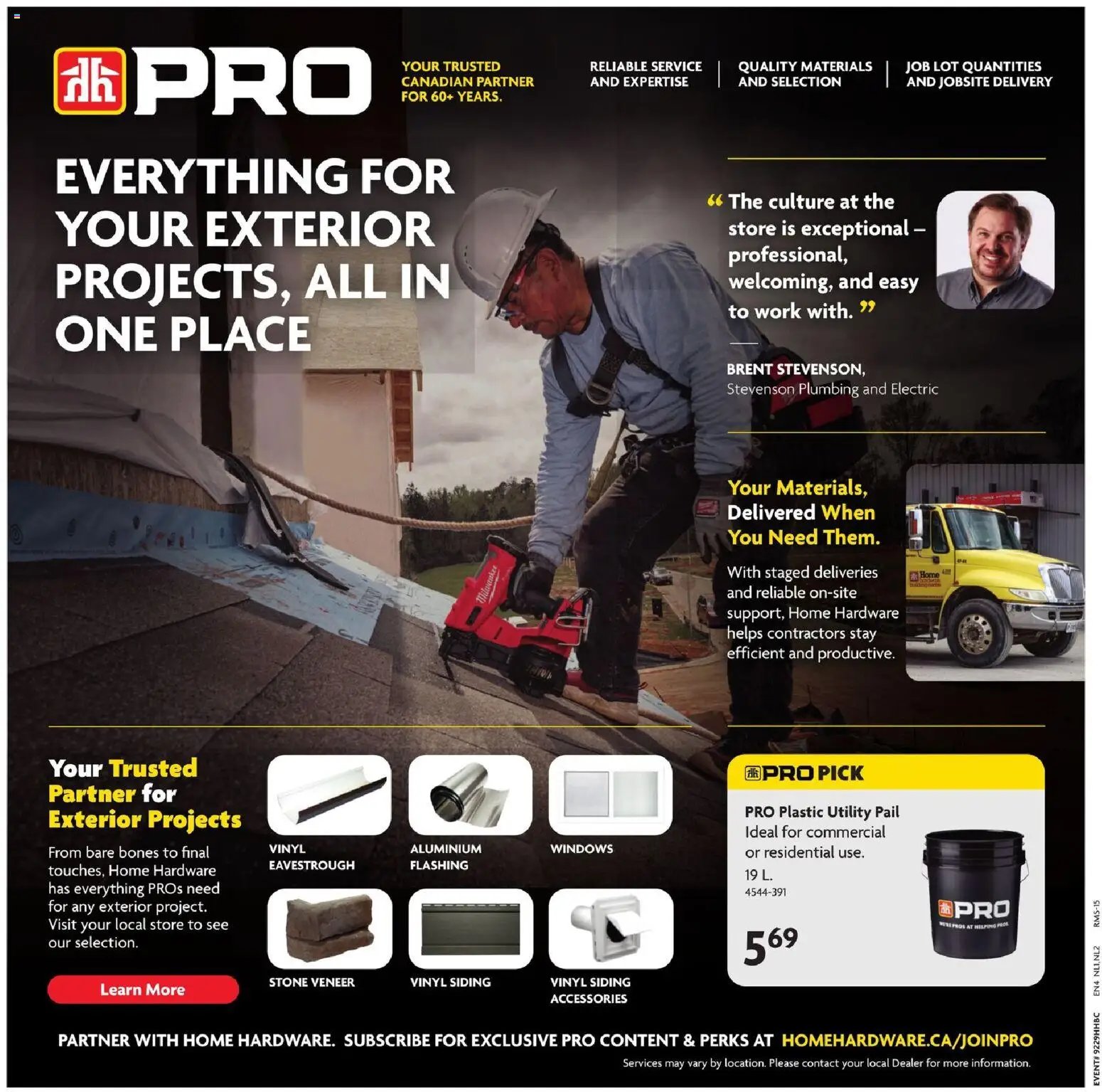 Home Hardware weekly flyer / circulaire
