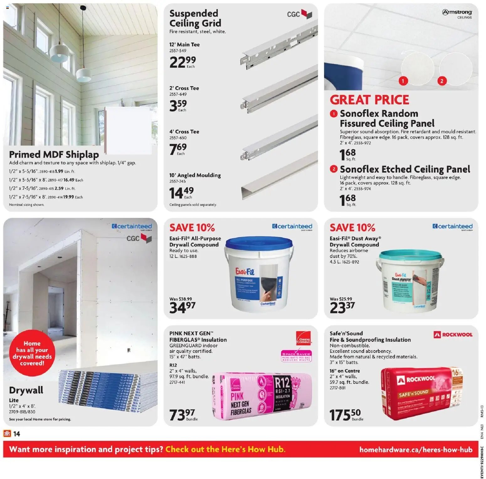 Home Hardware weekly flyer / circulaire