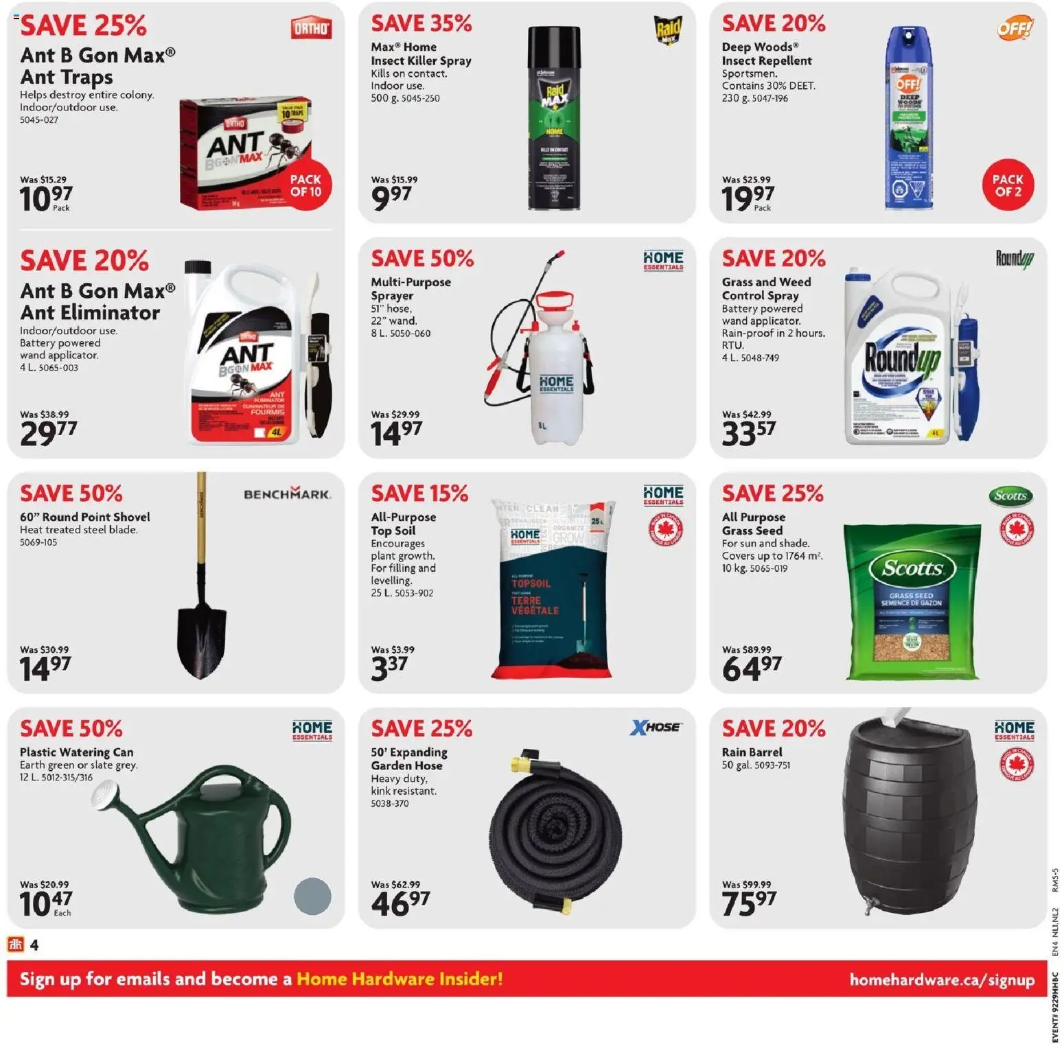 Home Hardware weekly flyer / circulaire