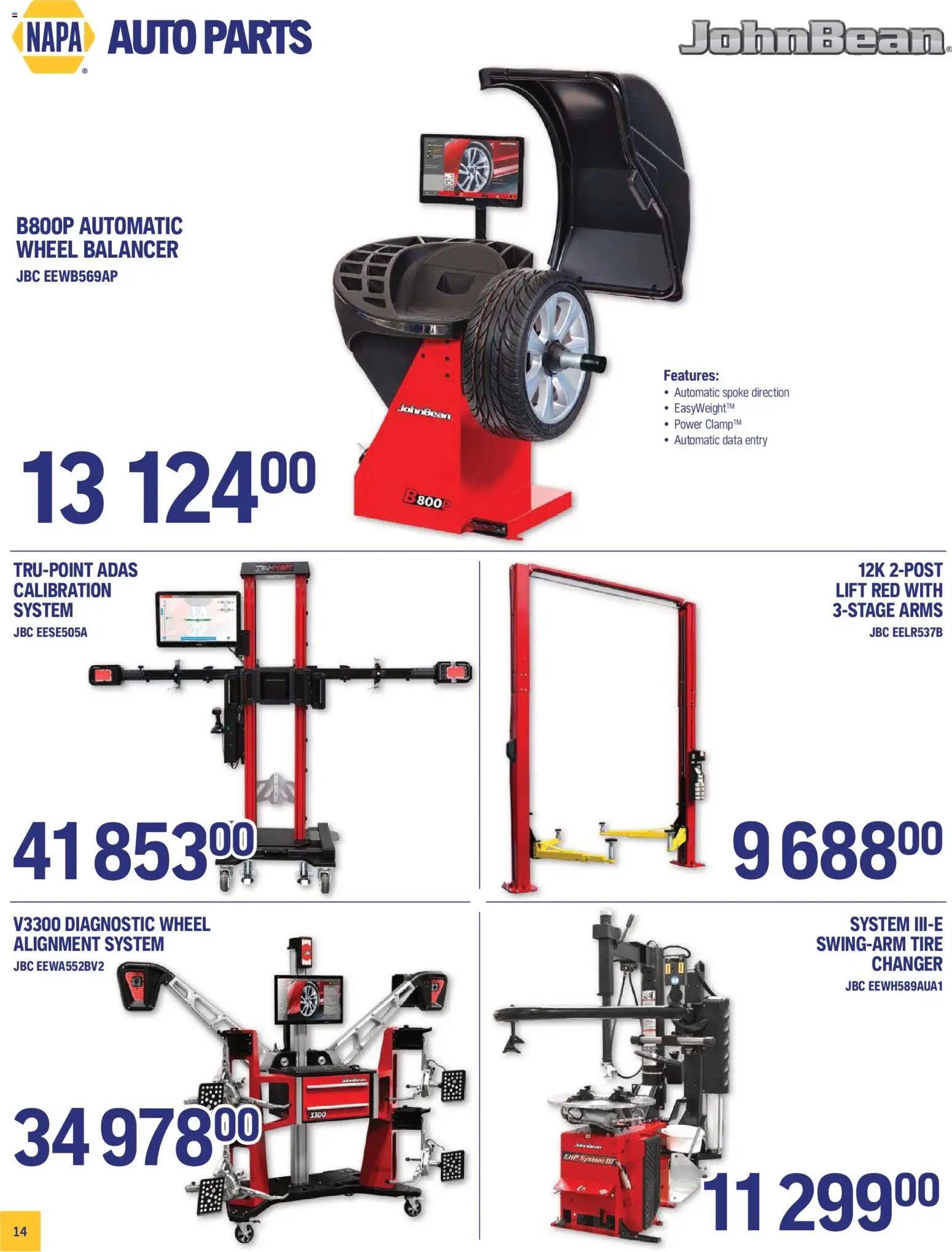 NAPA Auto Parts flyer - Fully Equipped September-October 2026