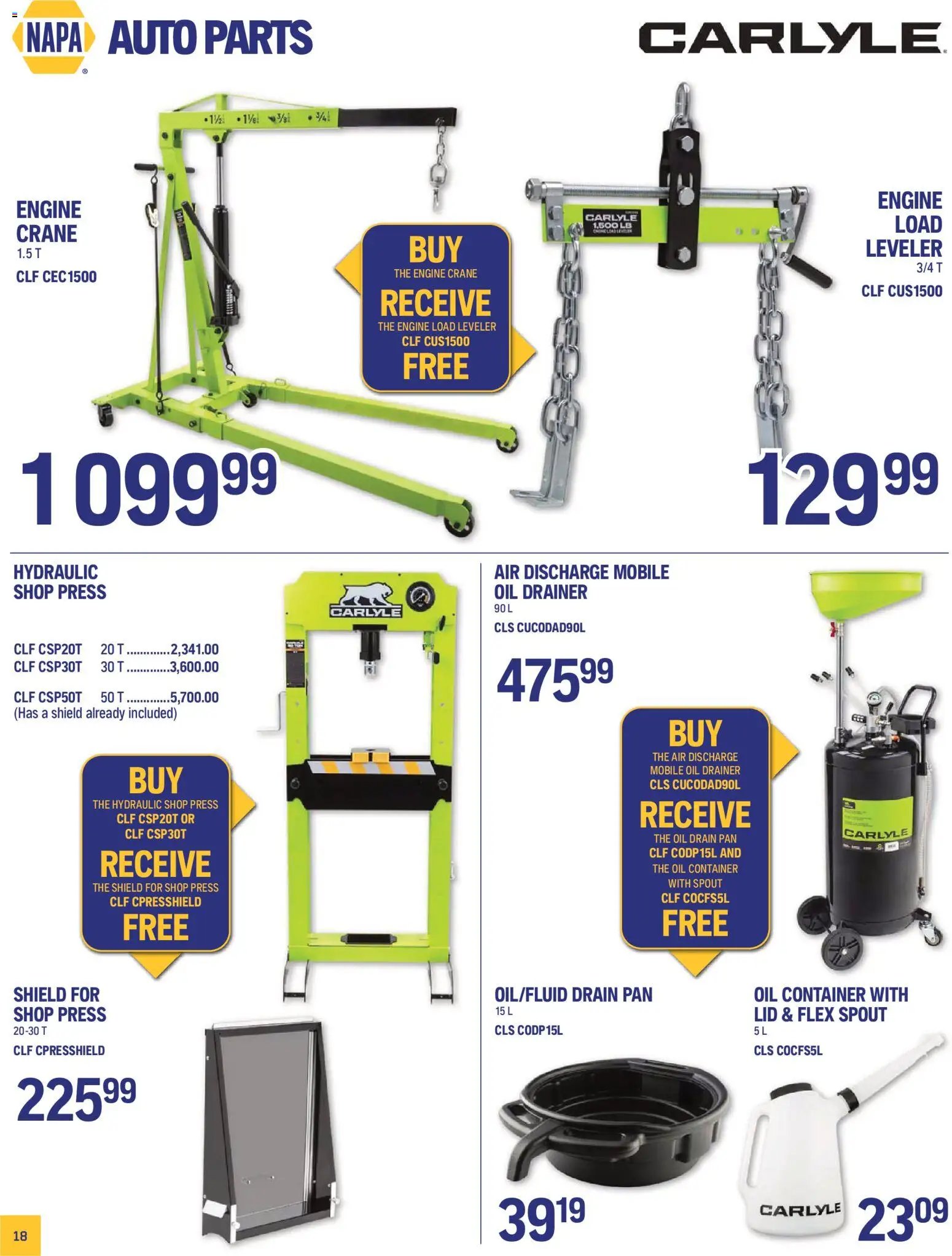 NAPA Auto Parts flyer - Fully Equipped September-October 2026