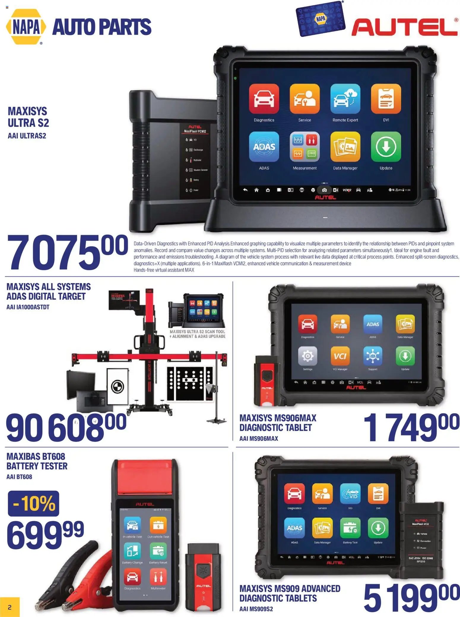 NAPA Auto Parts flyer - Fully Equipped September-October 2026