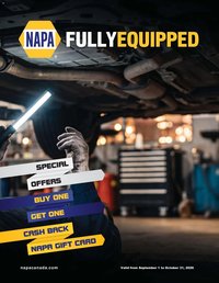 NAPA Auto Parts flyer - Fully Equipped September-October 2026