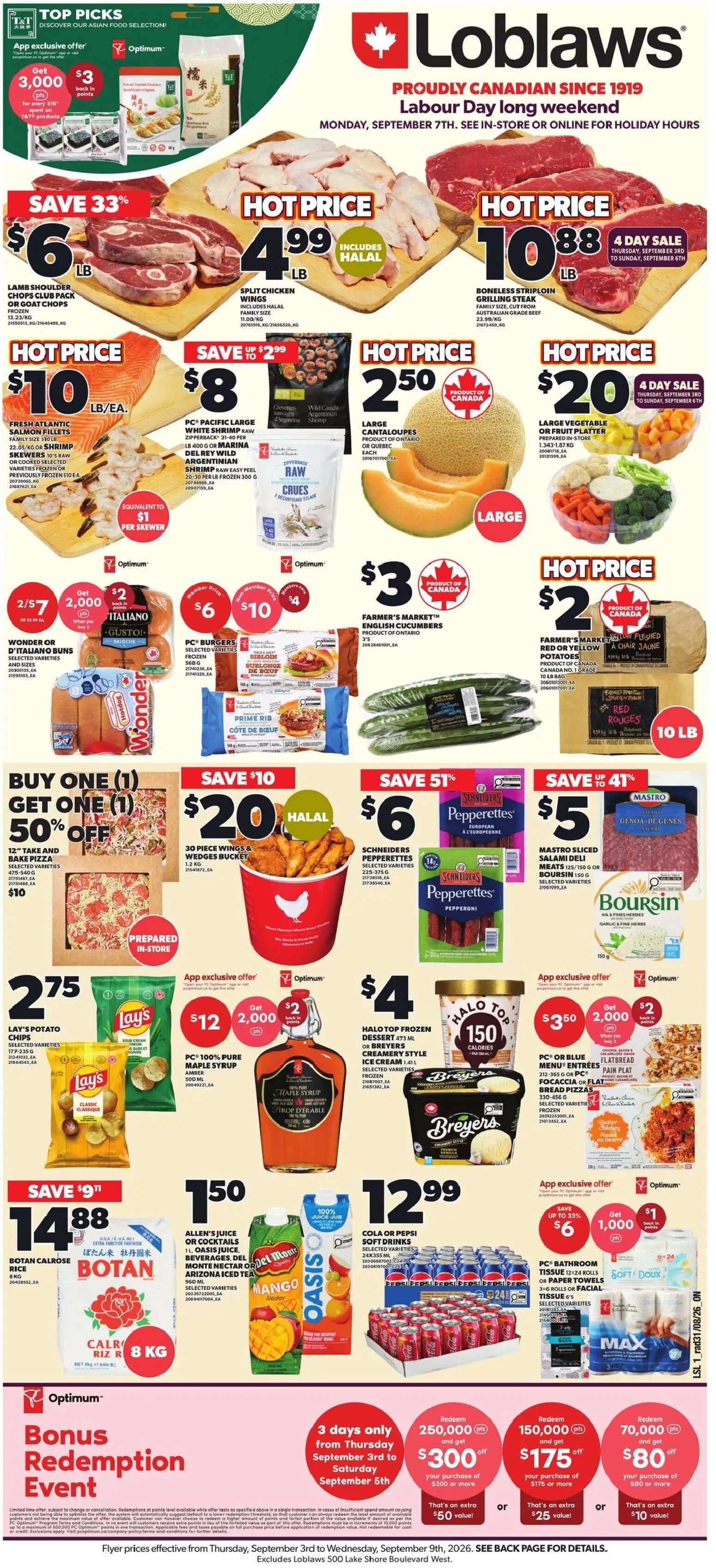 Loblaws weekly flyer / circulaire