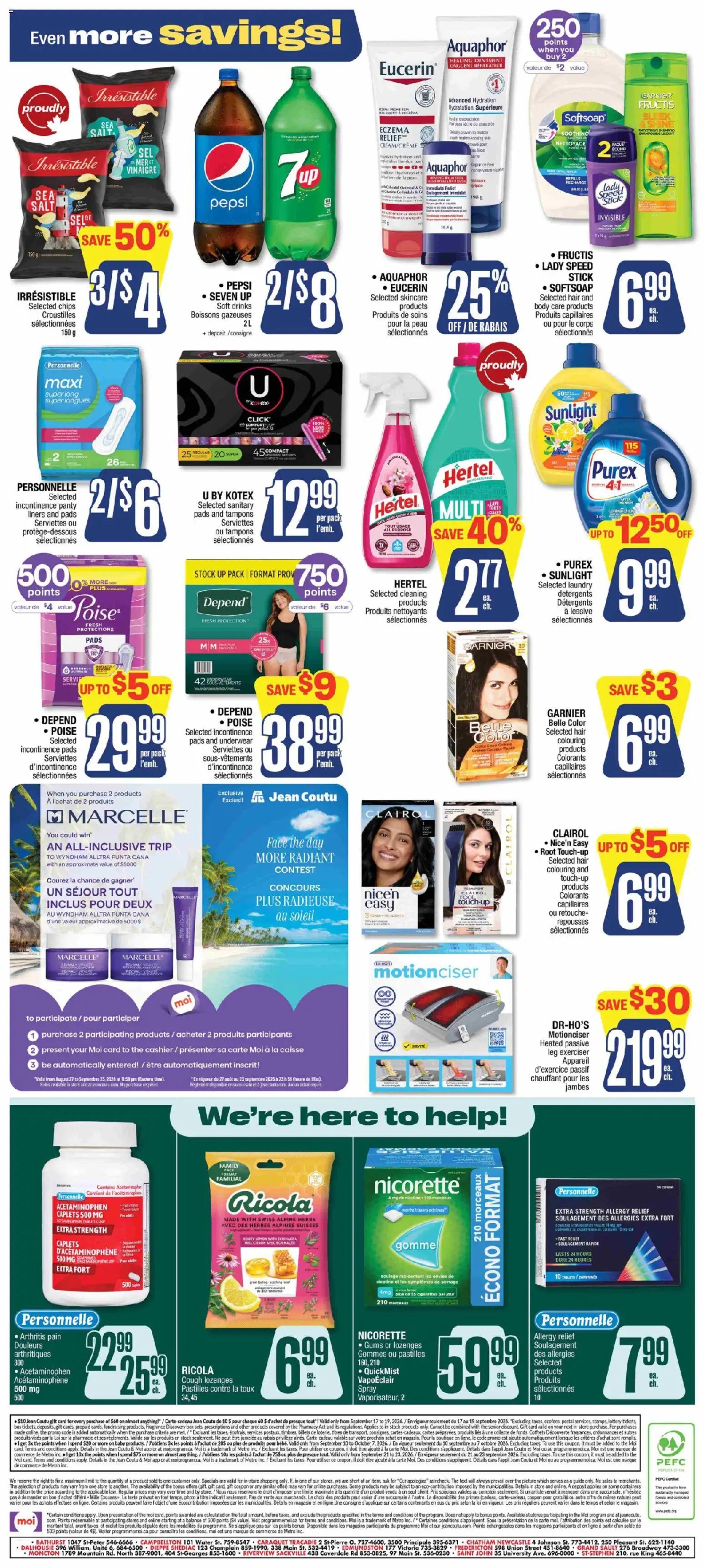 Jean Coutu weekly flyer