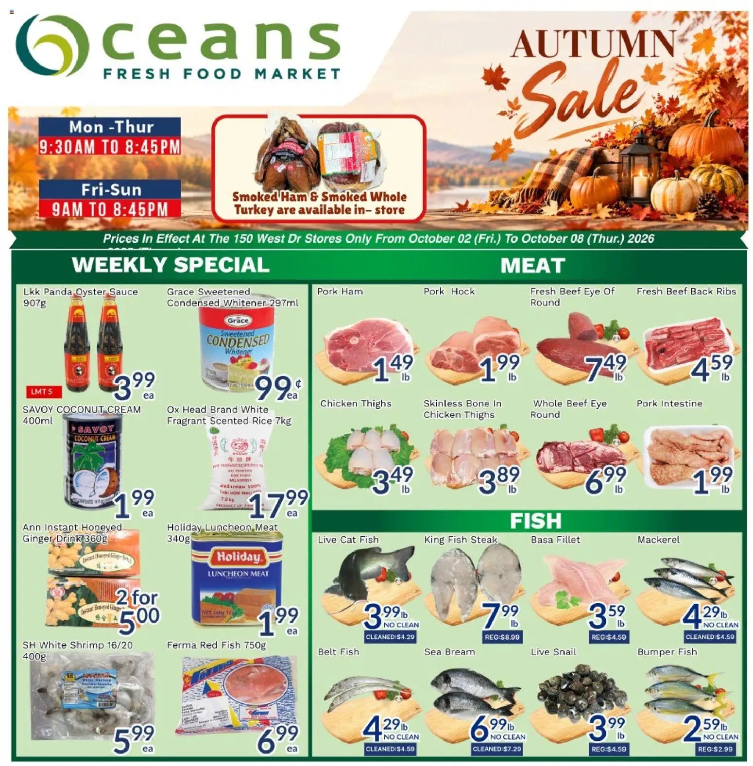 Oceans weekly flyer - Brampton