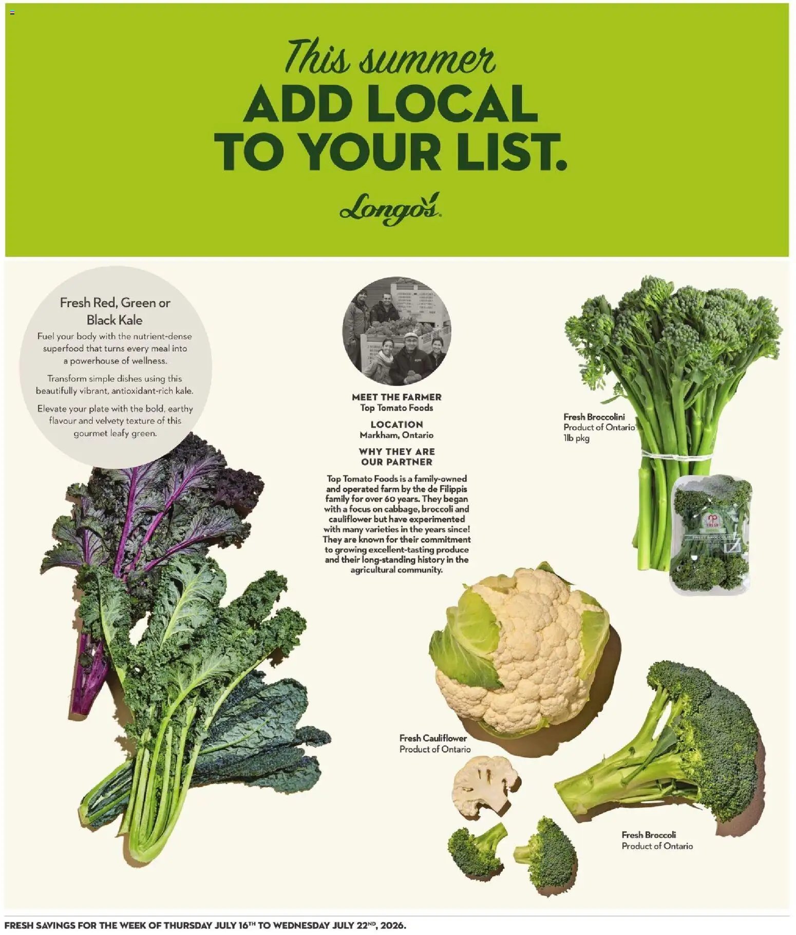 Longo's weekly flyer / circulaire