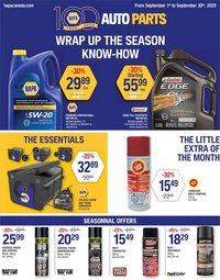NAPA Auto Parts weekly flyer