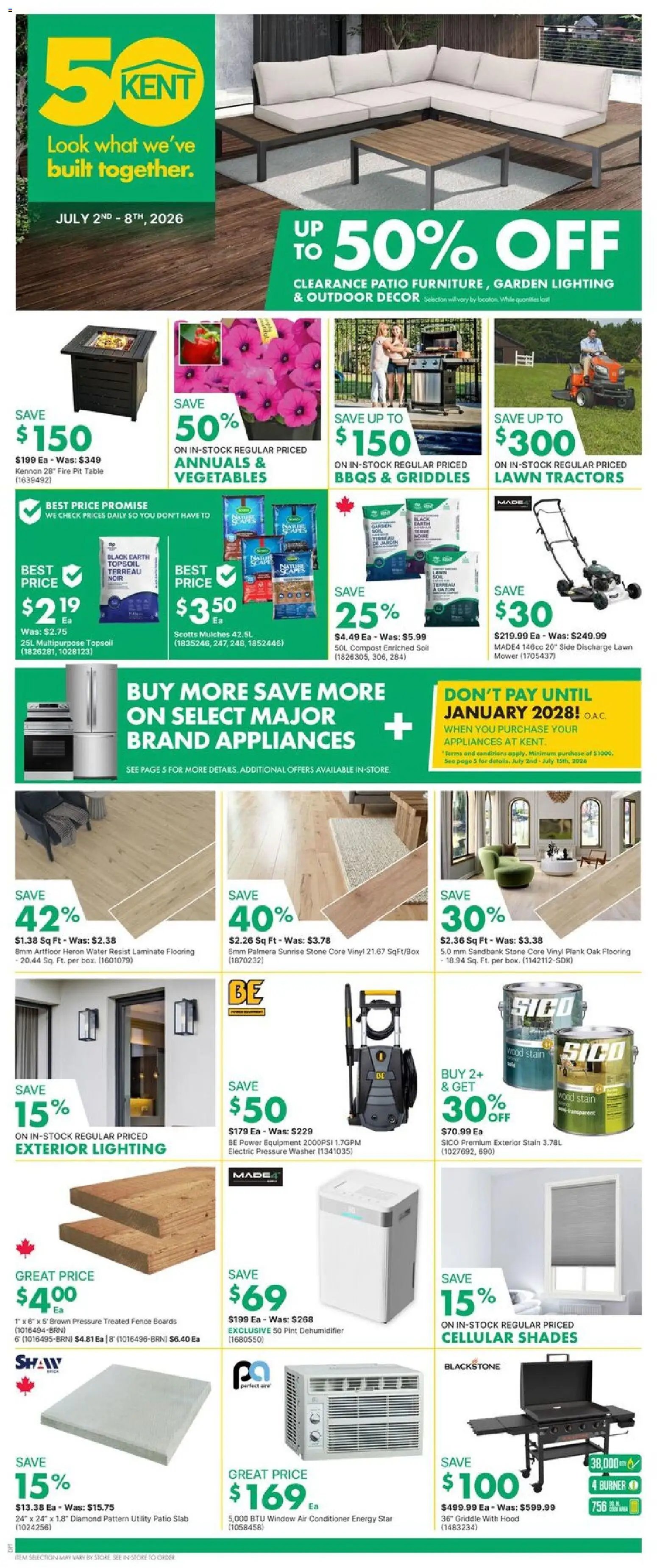 Kent weekly flyer / circulaire